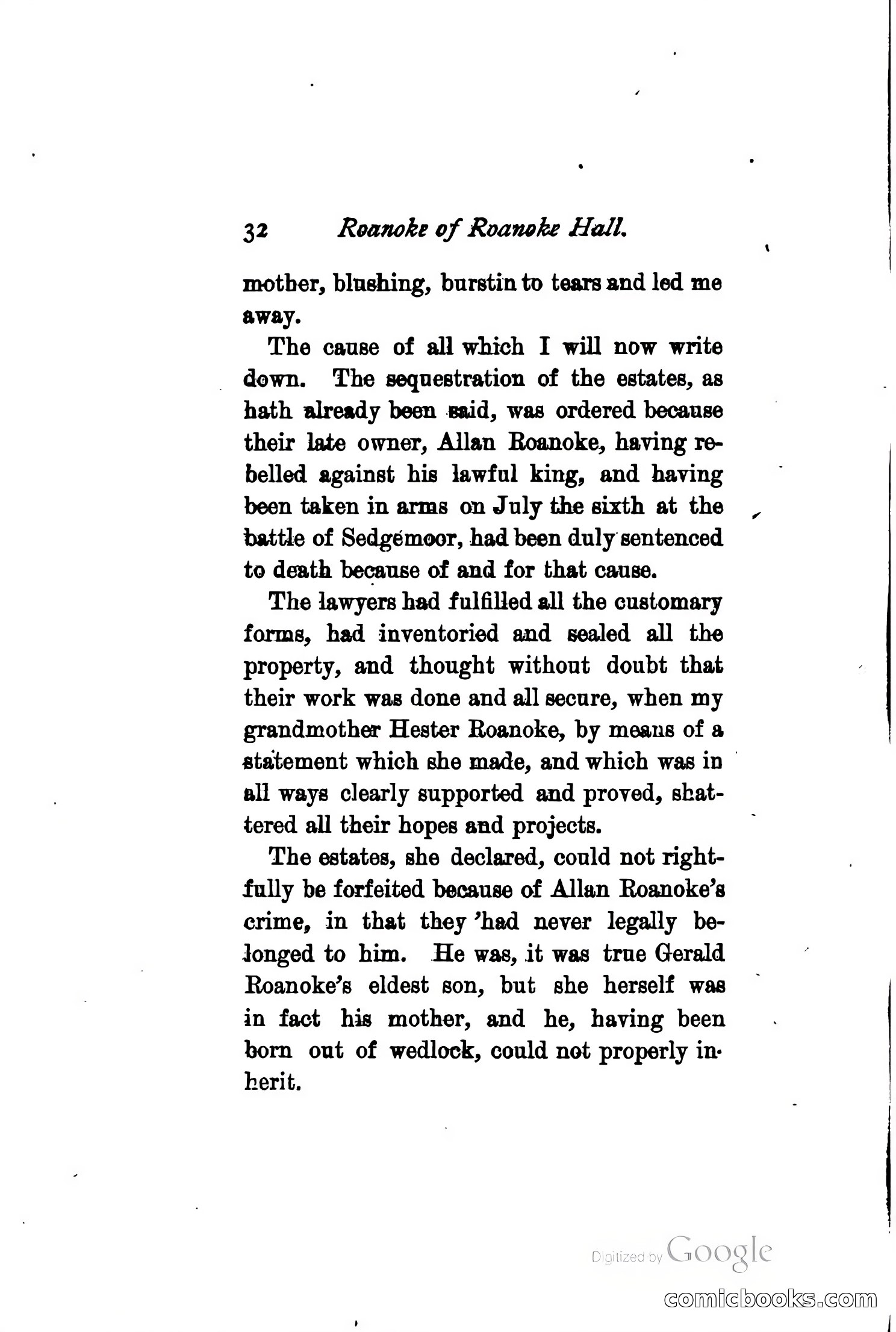 Roanoke of Roanoke Hall: A Romance — page 38 of 230