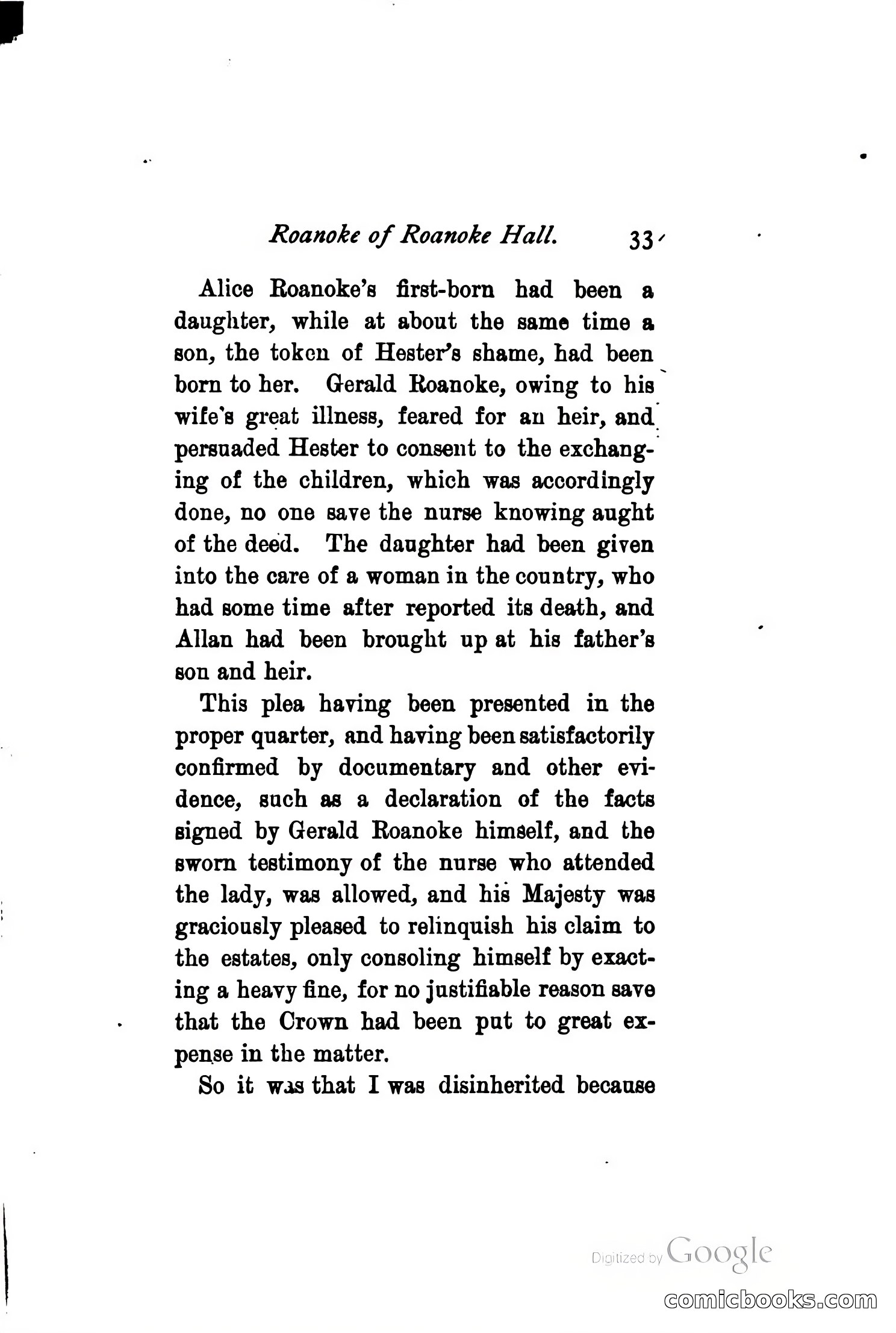 Roanoke of Roanoke Hall: A Romance — page 39 of 230