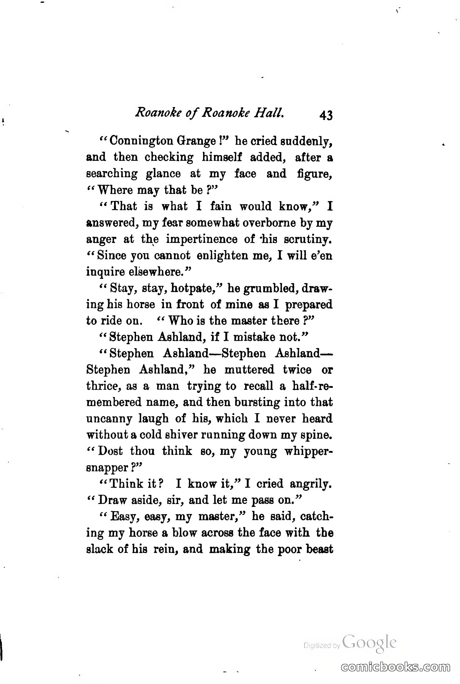 Roanoke of Roanoke Hall: A Romance — page 49 of 230