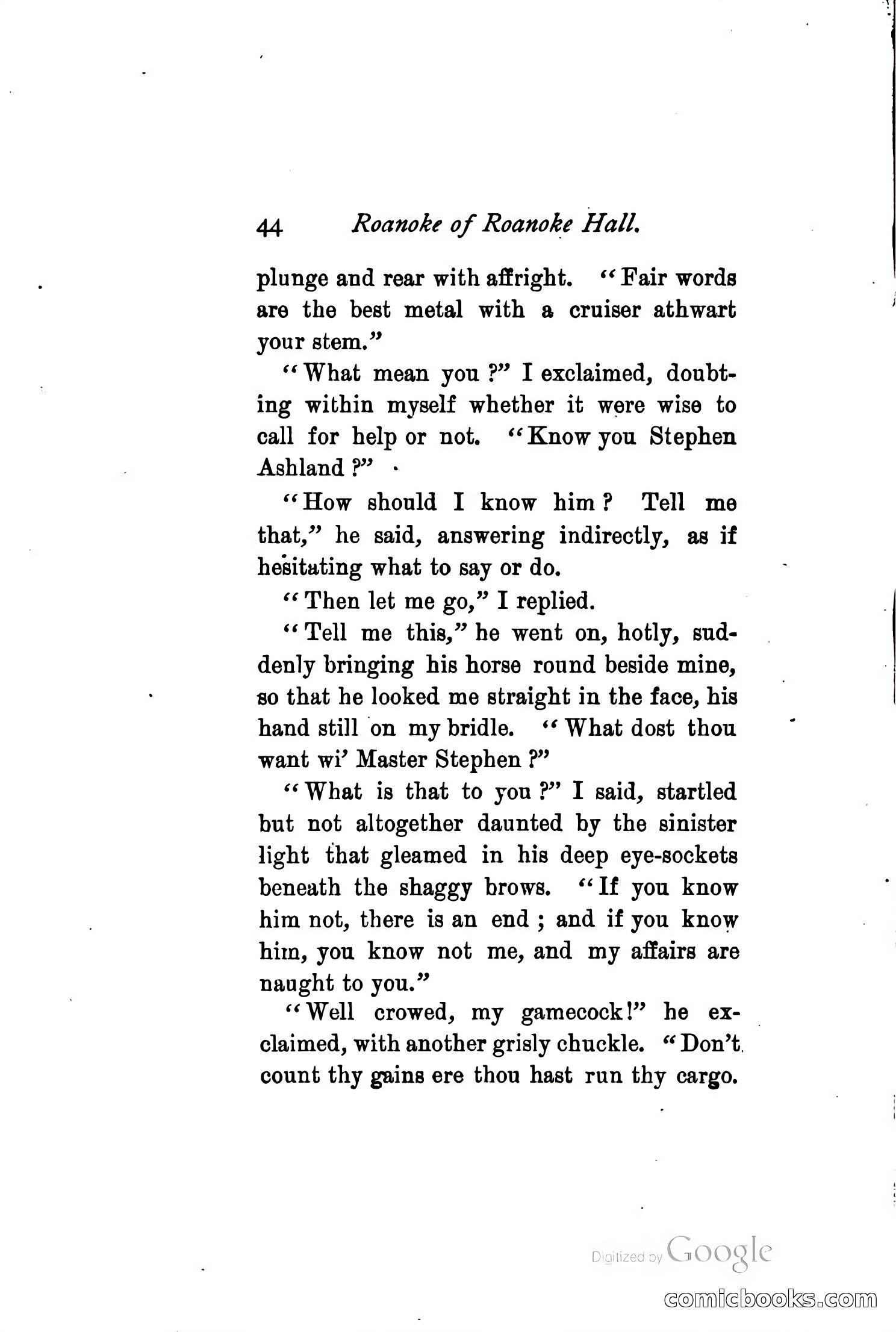 Roanoke of Roanoke Hall: A Romance — page 50 of 230