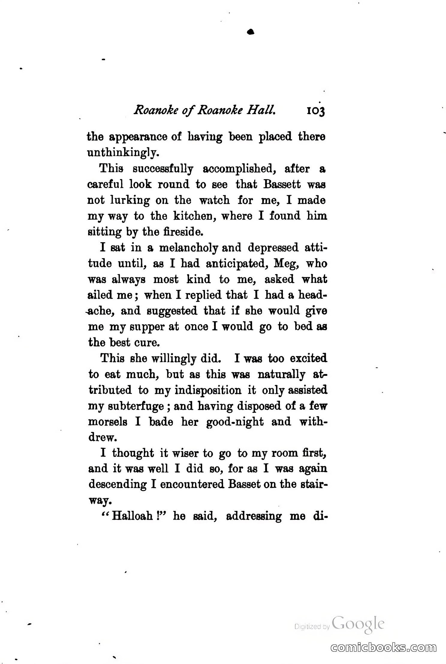 Roanoke of Roanoke Hall: A Romance — page 109 of 230