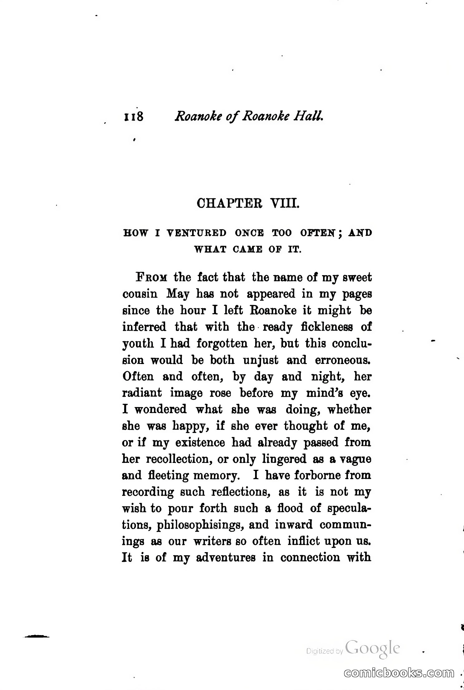 Roanoke of Roanoke Hall: A Romance — page 124 of 230