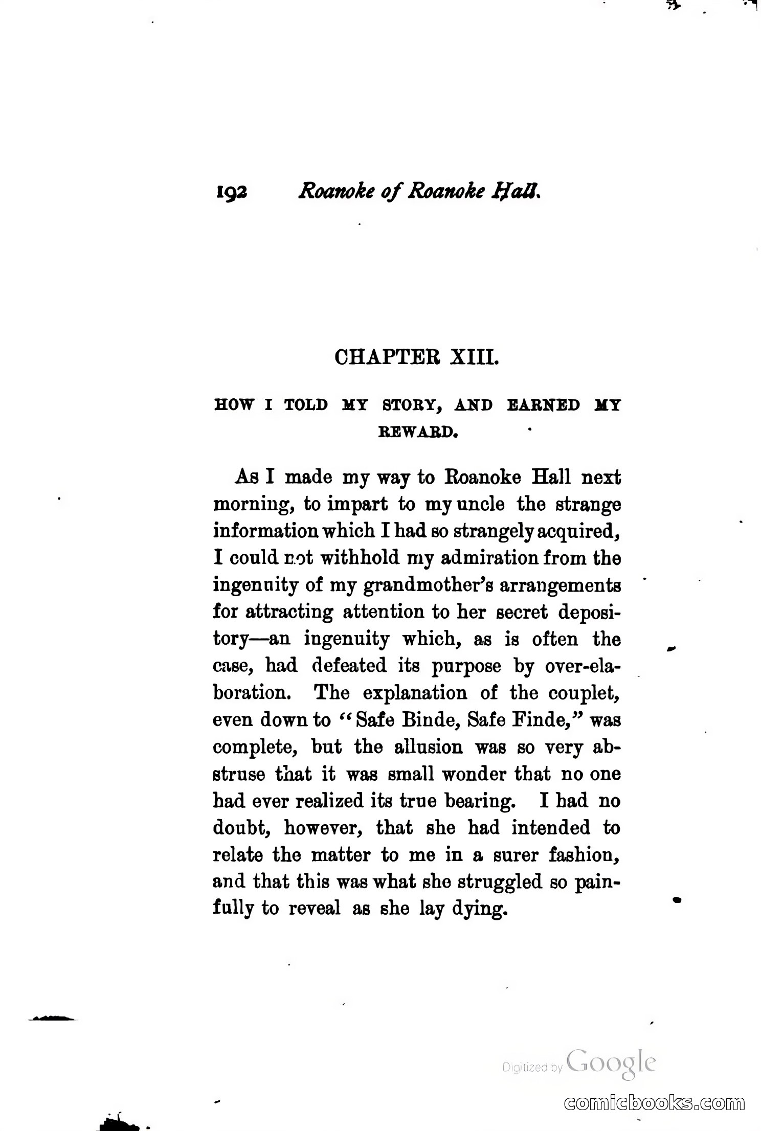 Roanoke of Roanoke Hall: A Romance — page 198 of 230
