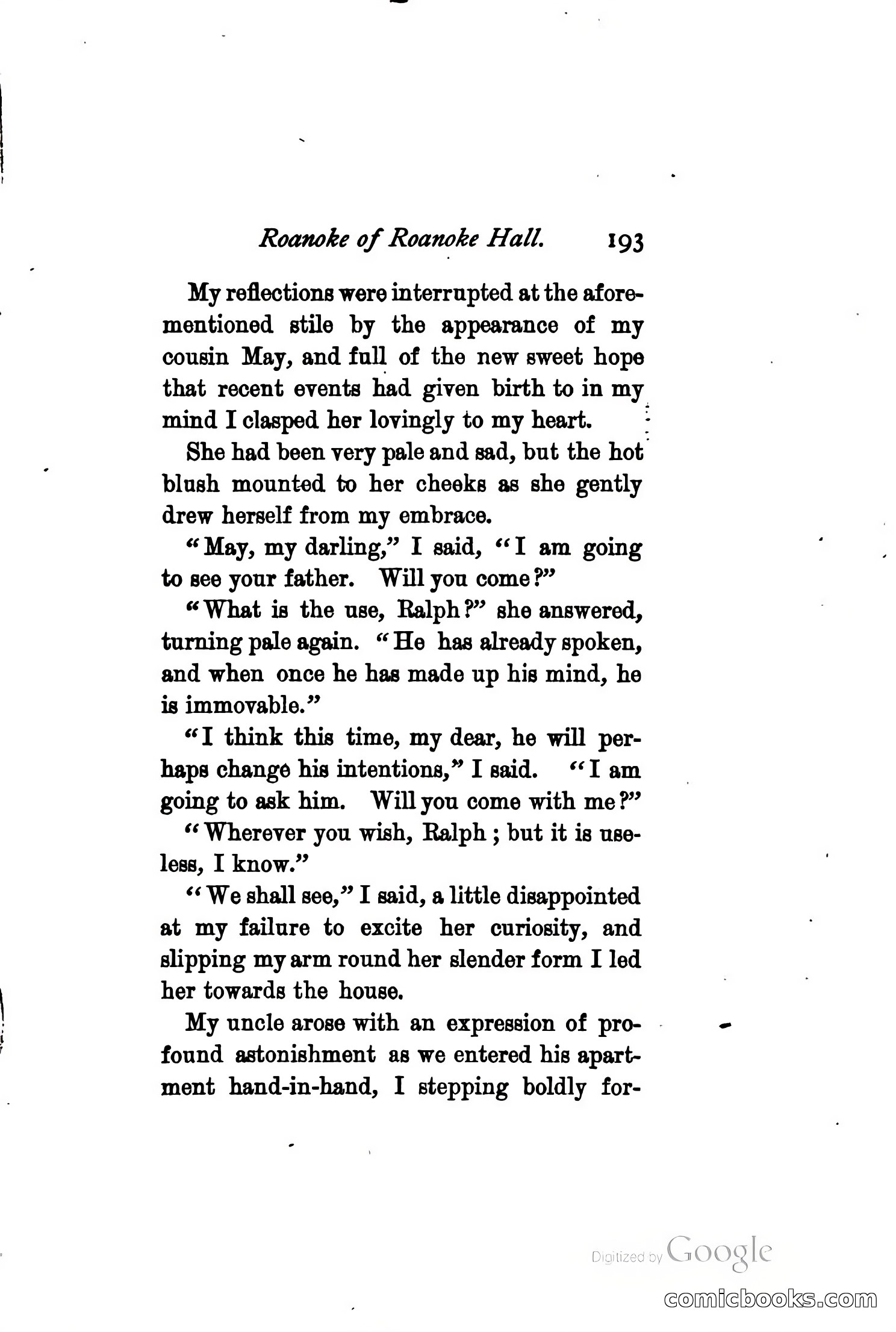 Roanoke of Roanoke Hall: A Romance — page 199 of 230