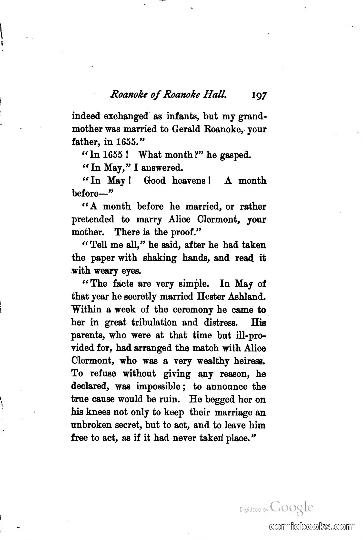 Roanoke of Roanoke Hall: A Romance — page 203 of 230