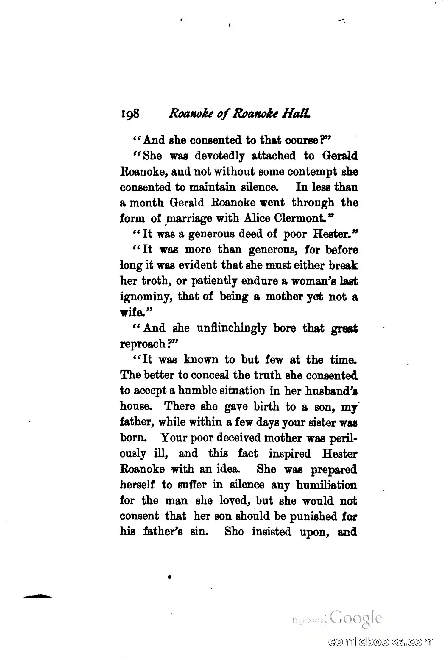 Roanoke of Roanoke Hall: A Romance — page 204 of 230