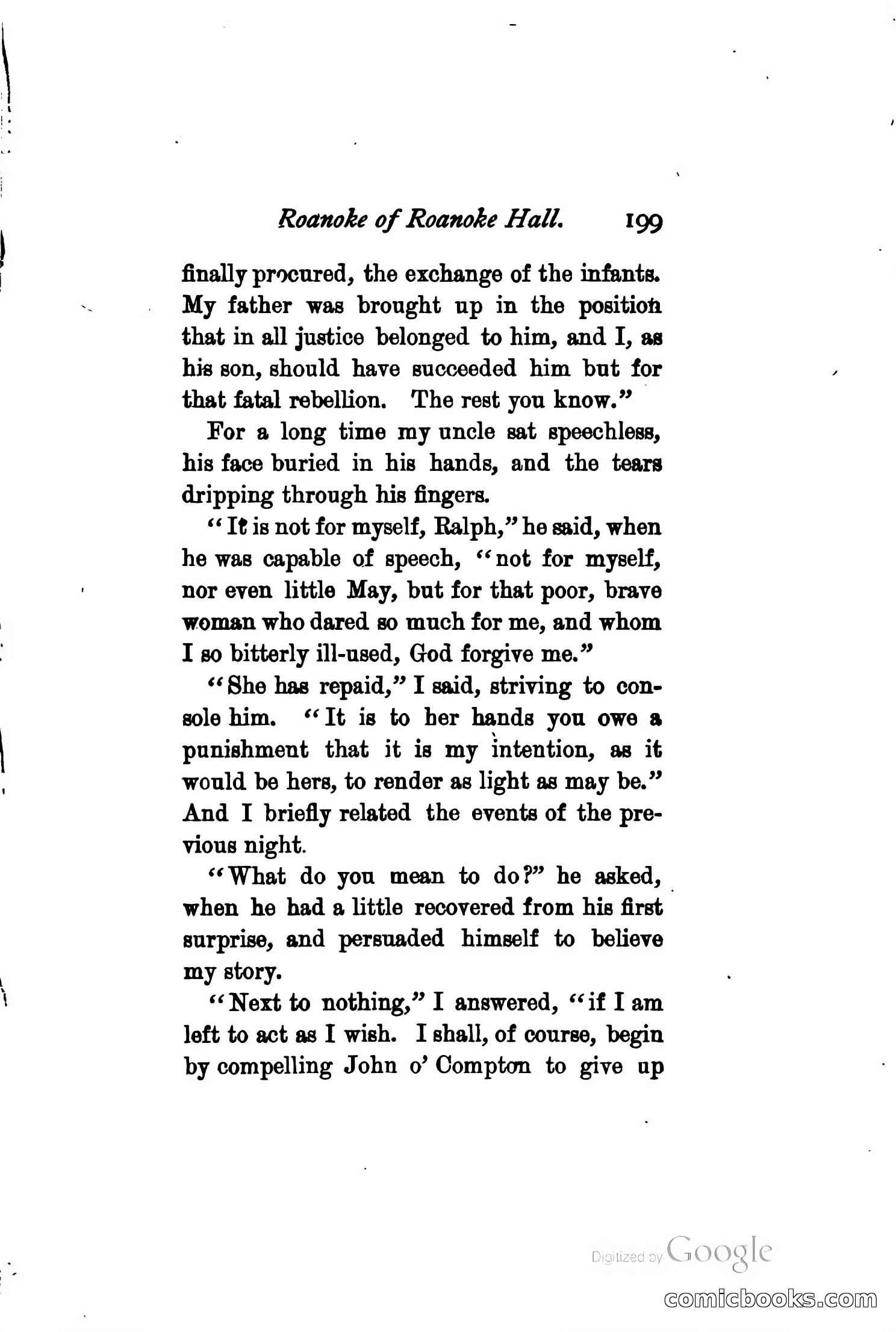 Roanoke of Roanoke Hall: A Romance — page 205 of 230