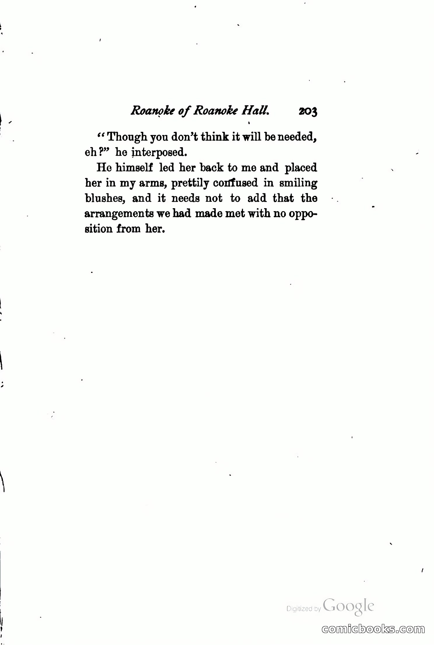 Roanoke of Roanoke Hall: A Romance — page 209 of 230