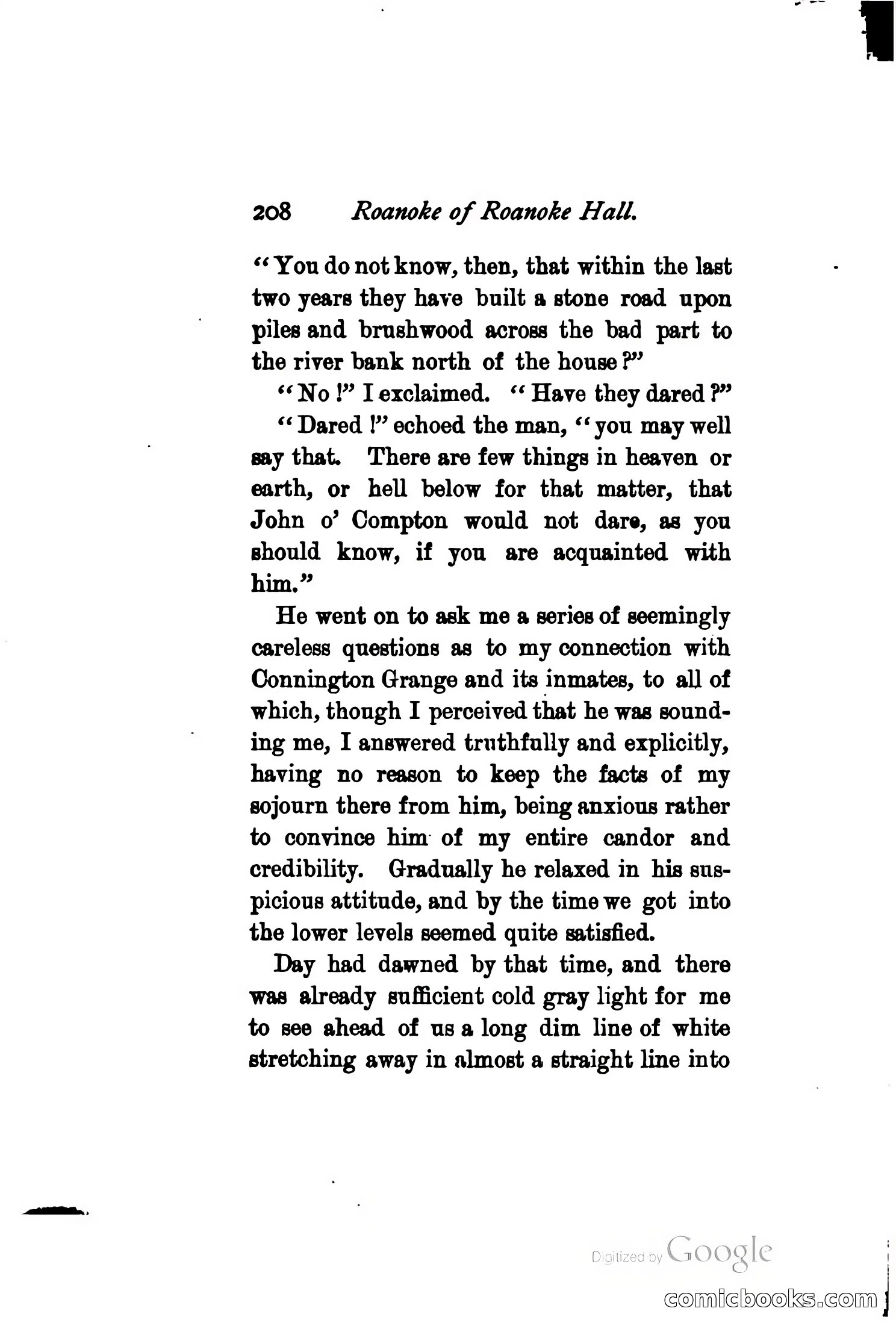 Roanoke of Roanoke Hall: A Romance — page 214 of 230