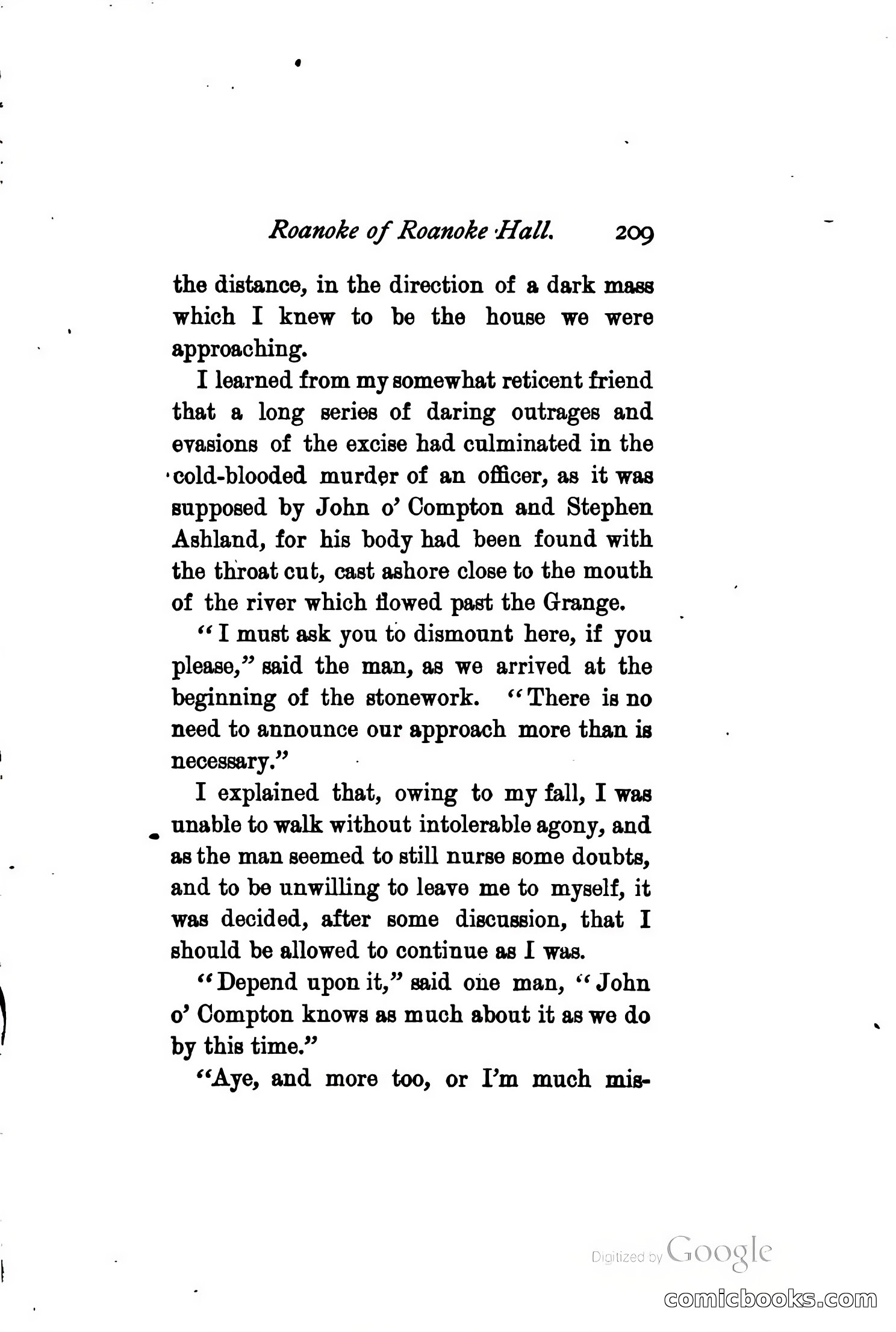 Roanoke of Roanoke Hall: A Romance — page 215 of 230