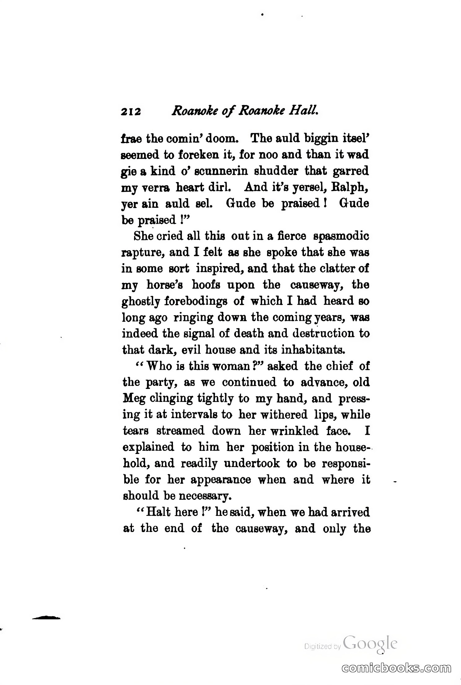 Roanoke of Roanoke Hall: A Romance — page 218 of 230