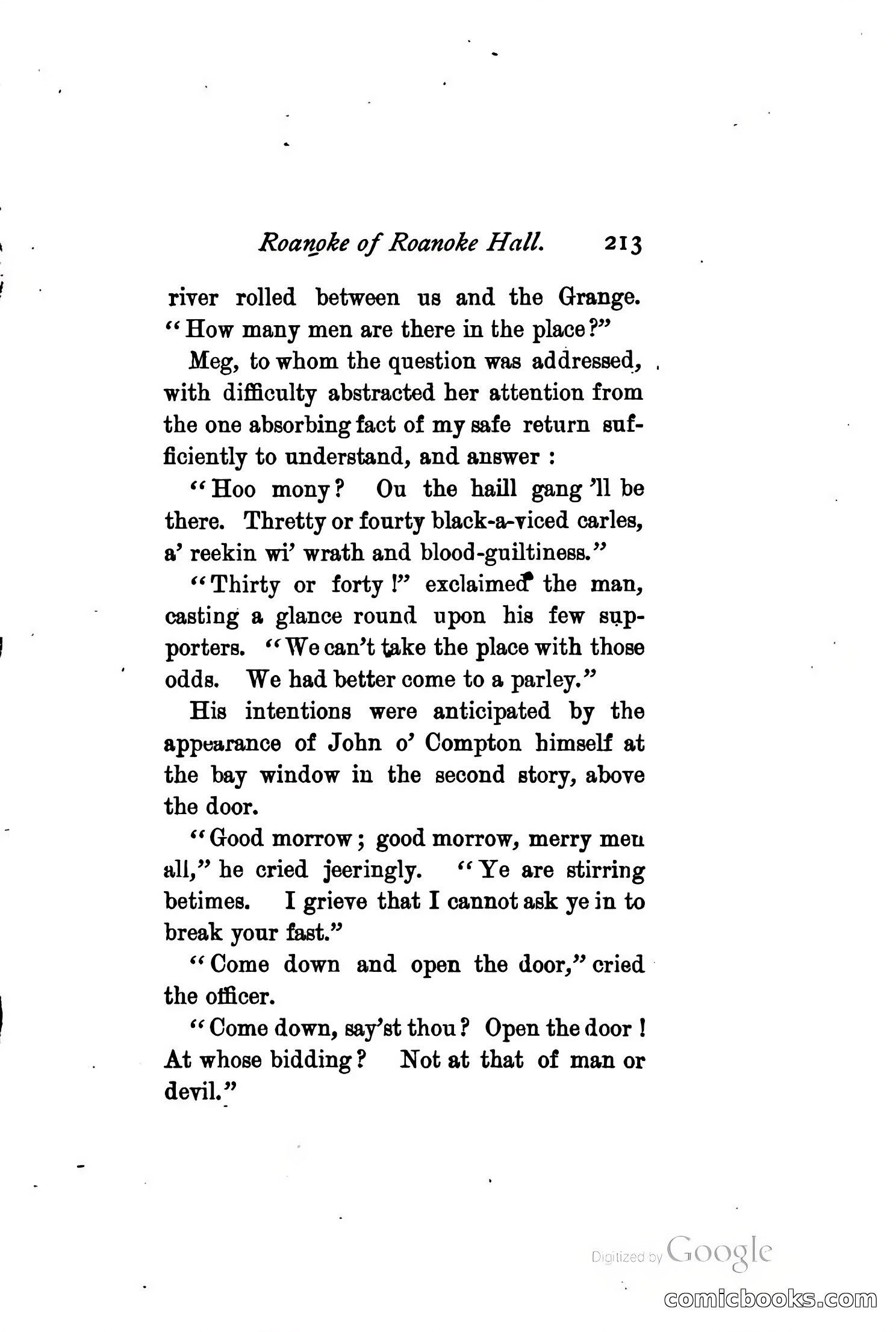 Roanoke of Roanoke Hall: A Romance — page 219 of 230