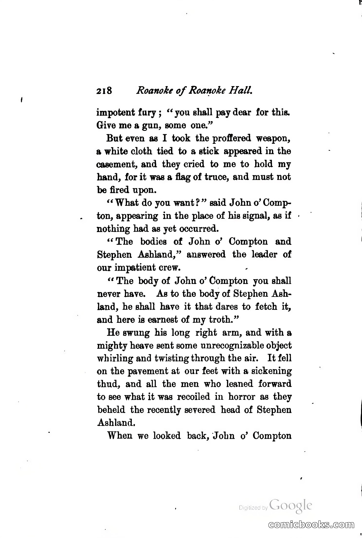 Roanoke of Roanoke Hall: A Romance — page 224 of 230