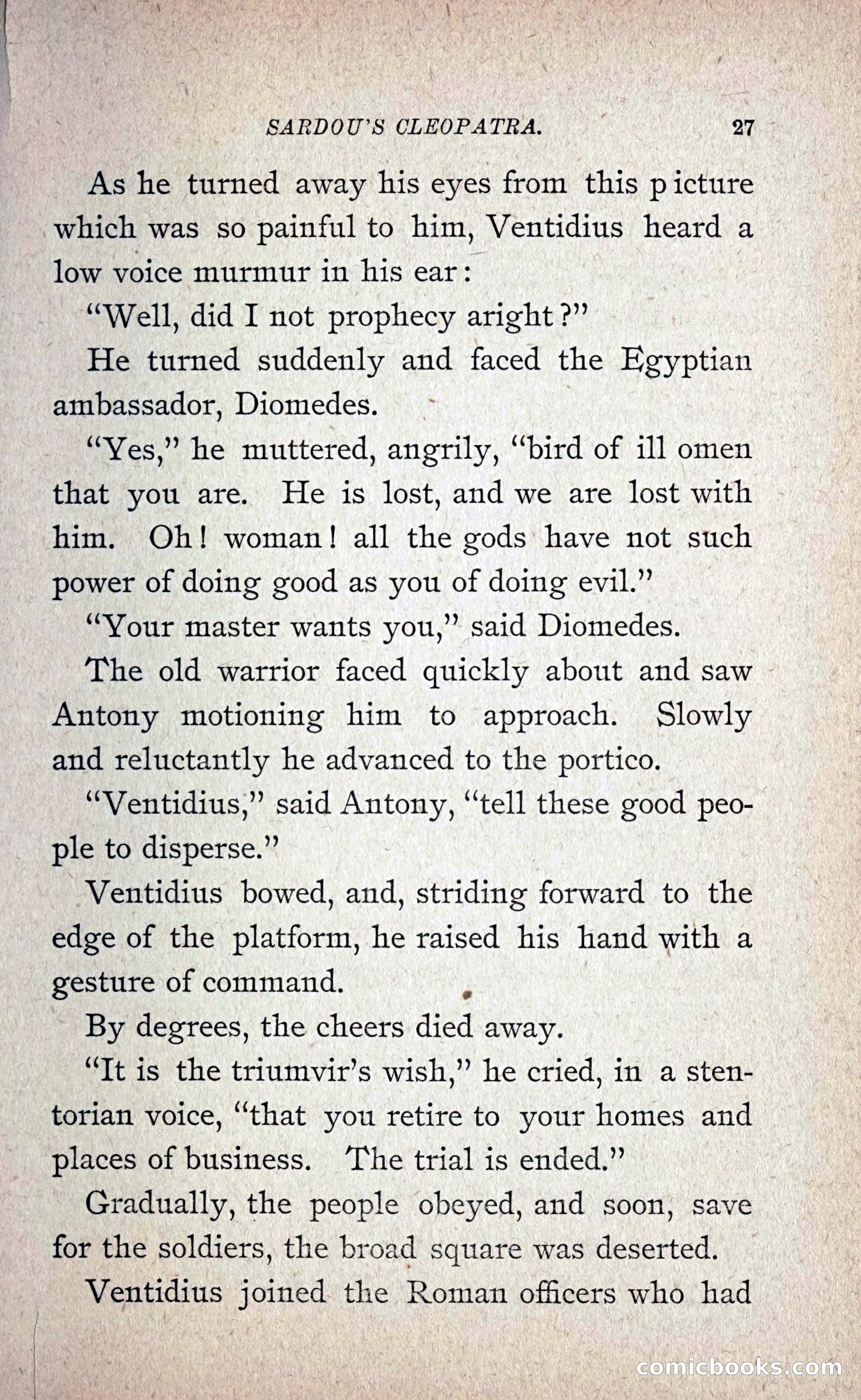 Sardou's Cleopatra — page 42 of 297