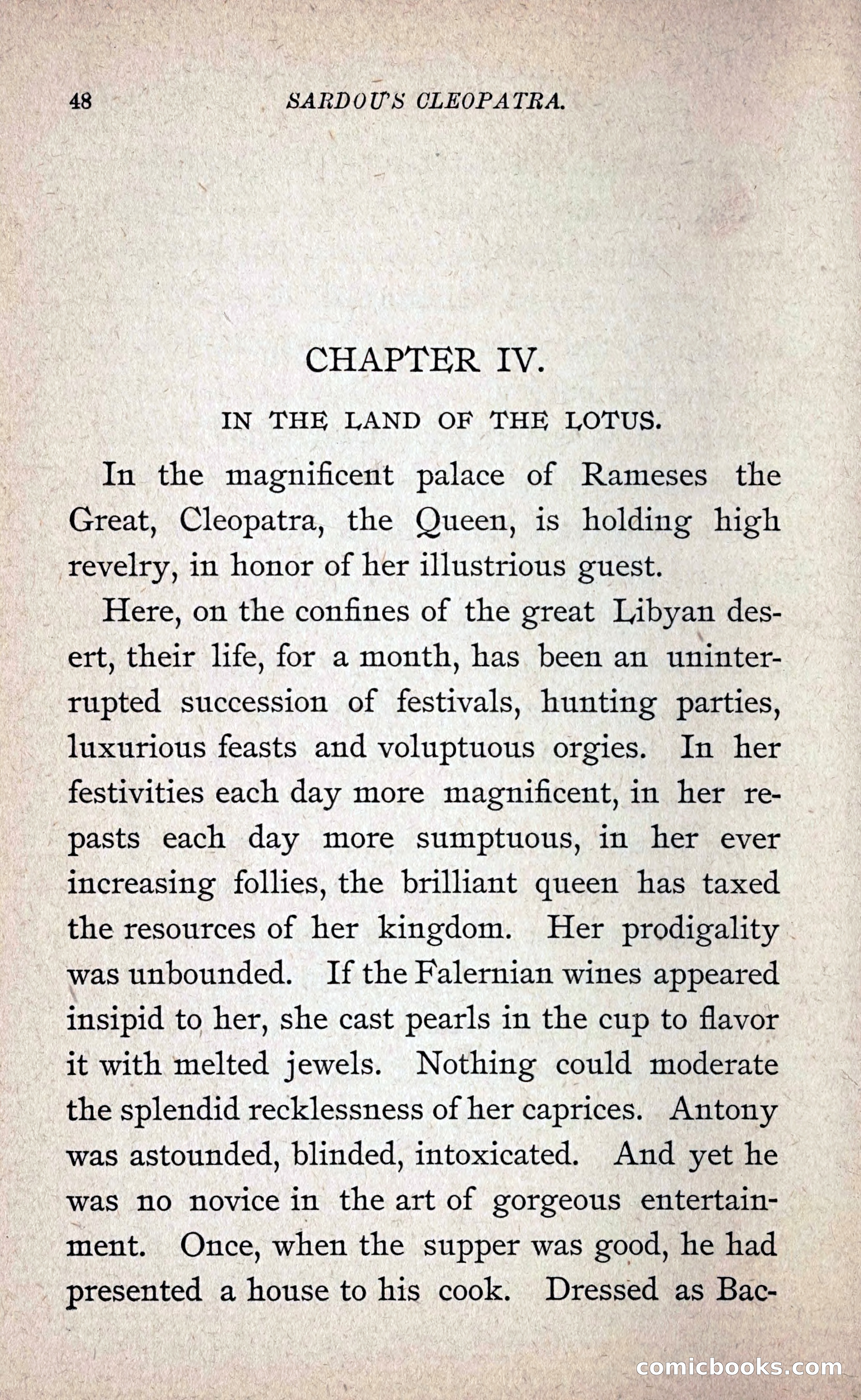 Sardou's Cleopatra — page 63 of 297