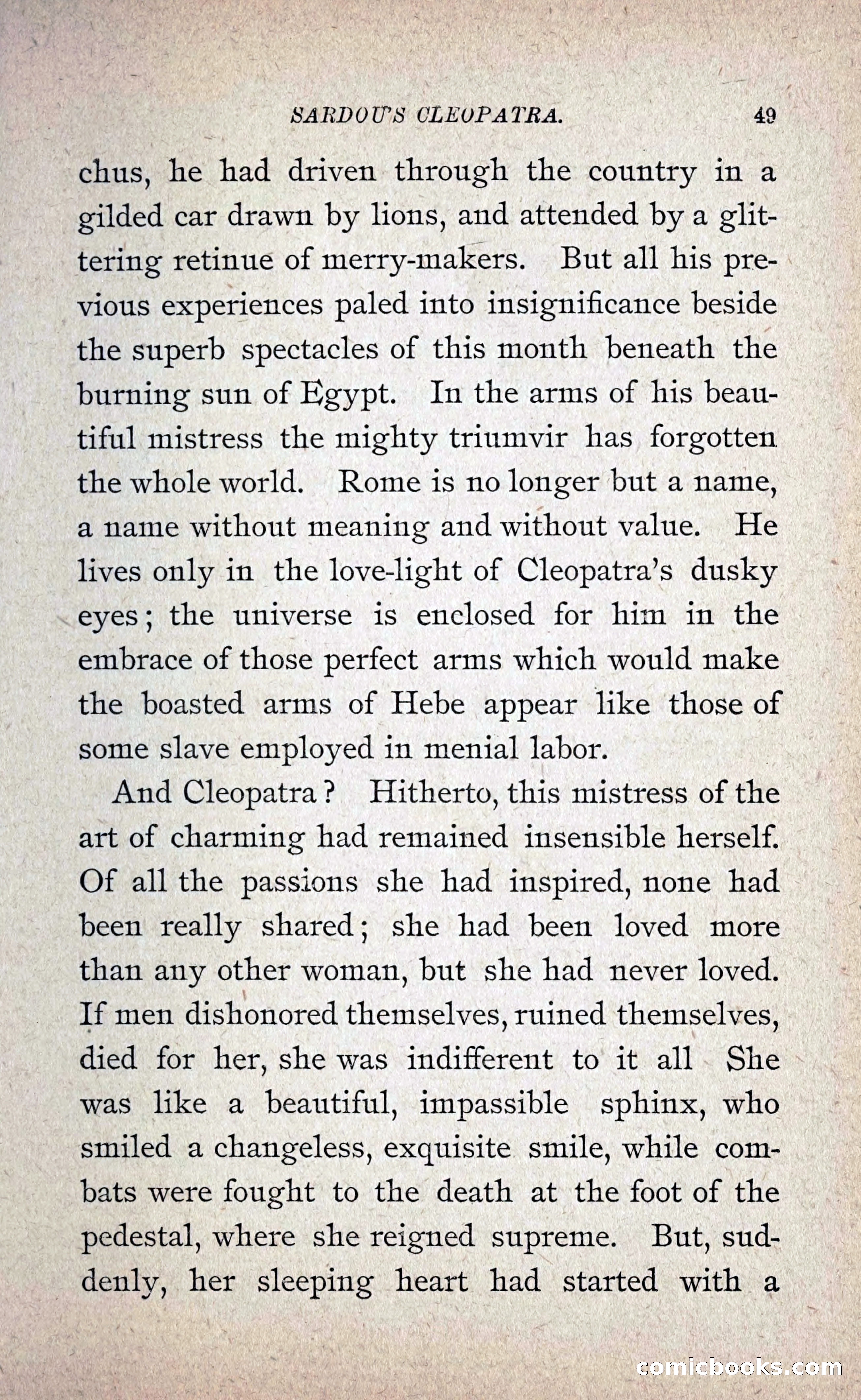 Sardou's Cleopatra — page 64 of 297