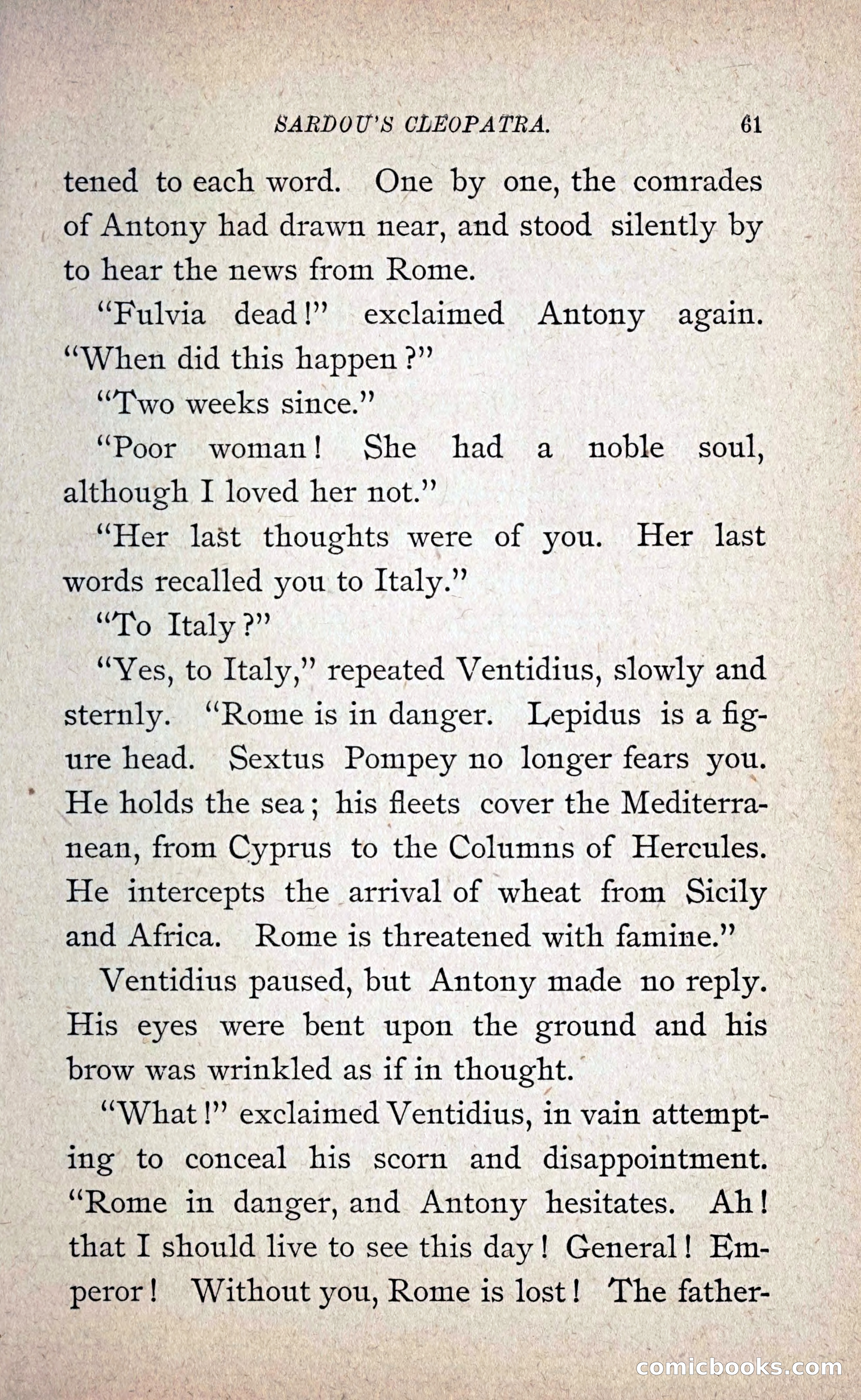 Sardou's Cleopatra — page 76 of 297