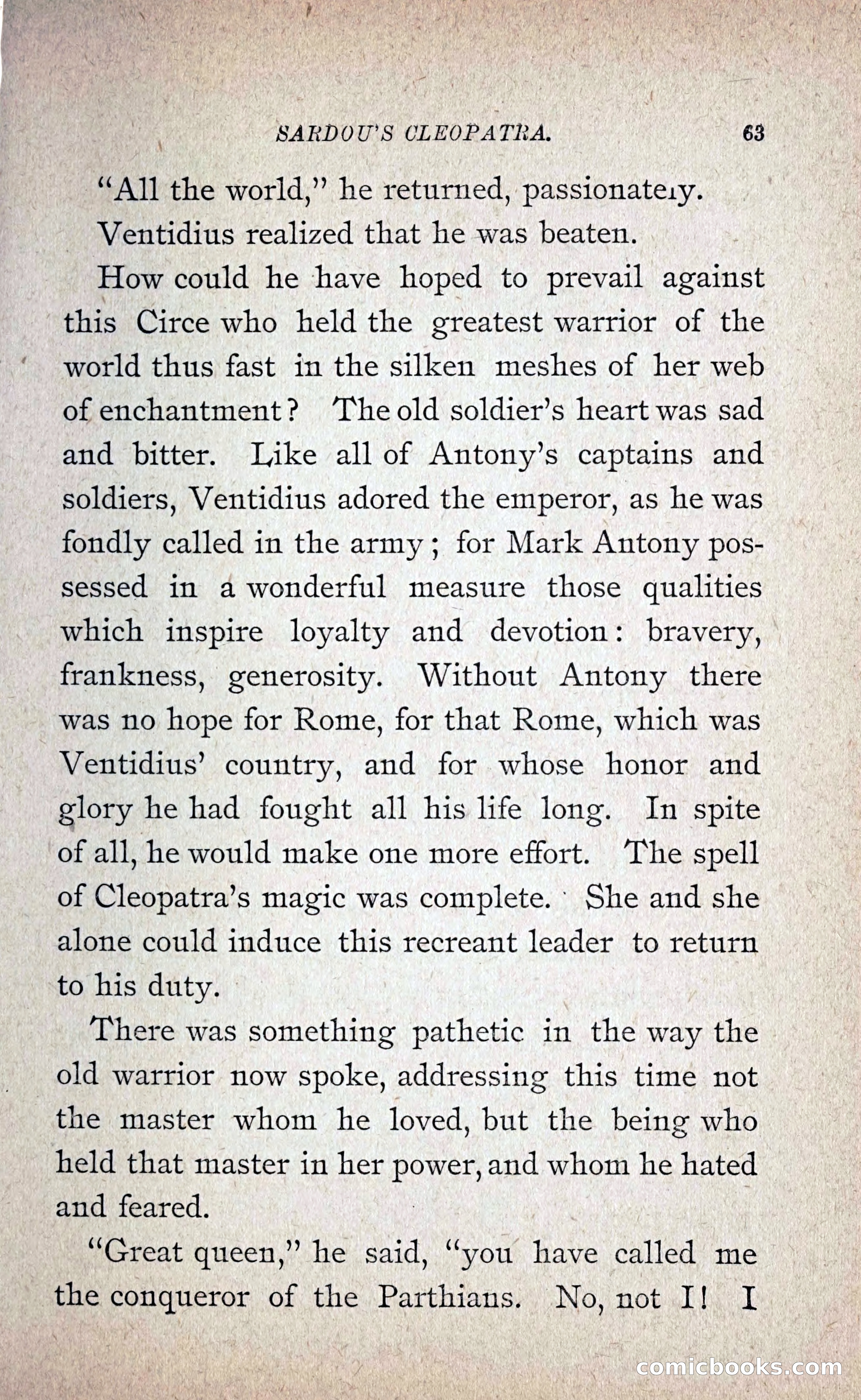 Sardou's Cleopatra — page 78 of 297