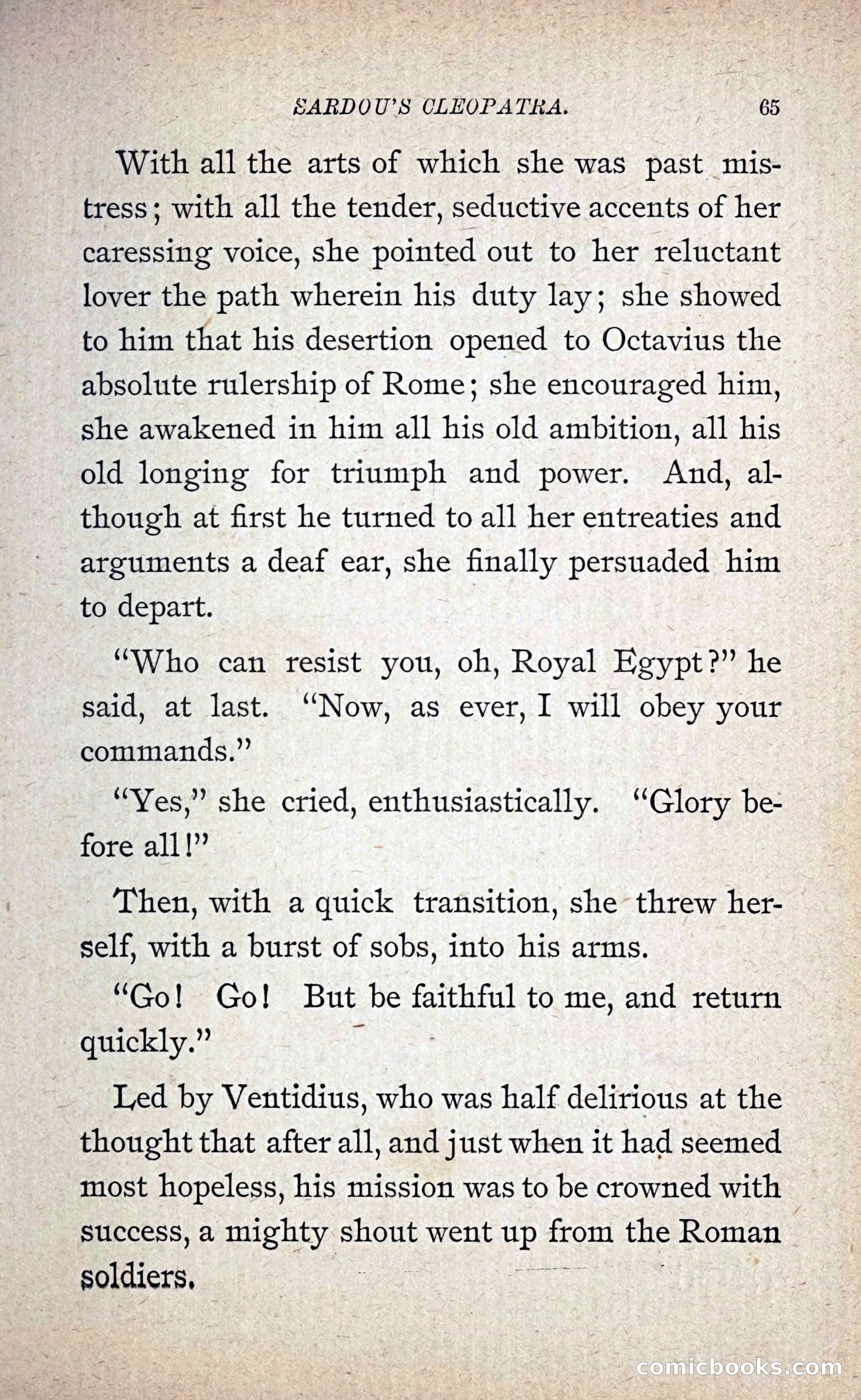 Sardou's Cleopatra — page 80 of 297