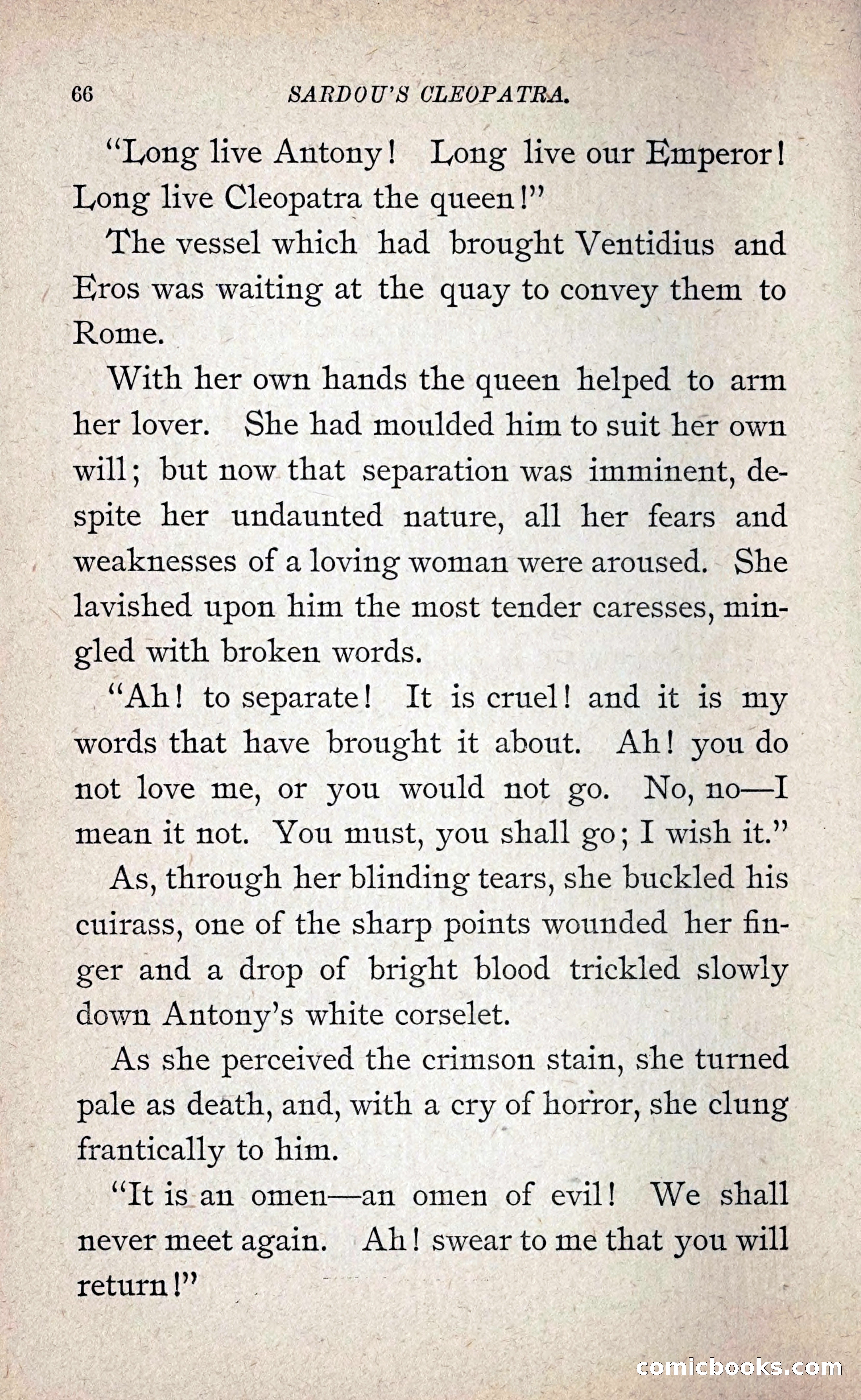 Sardou's Cleopatra — page 81 of 297
