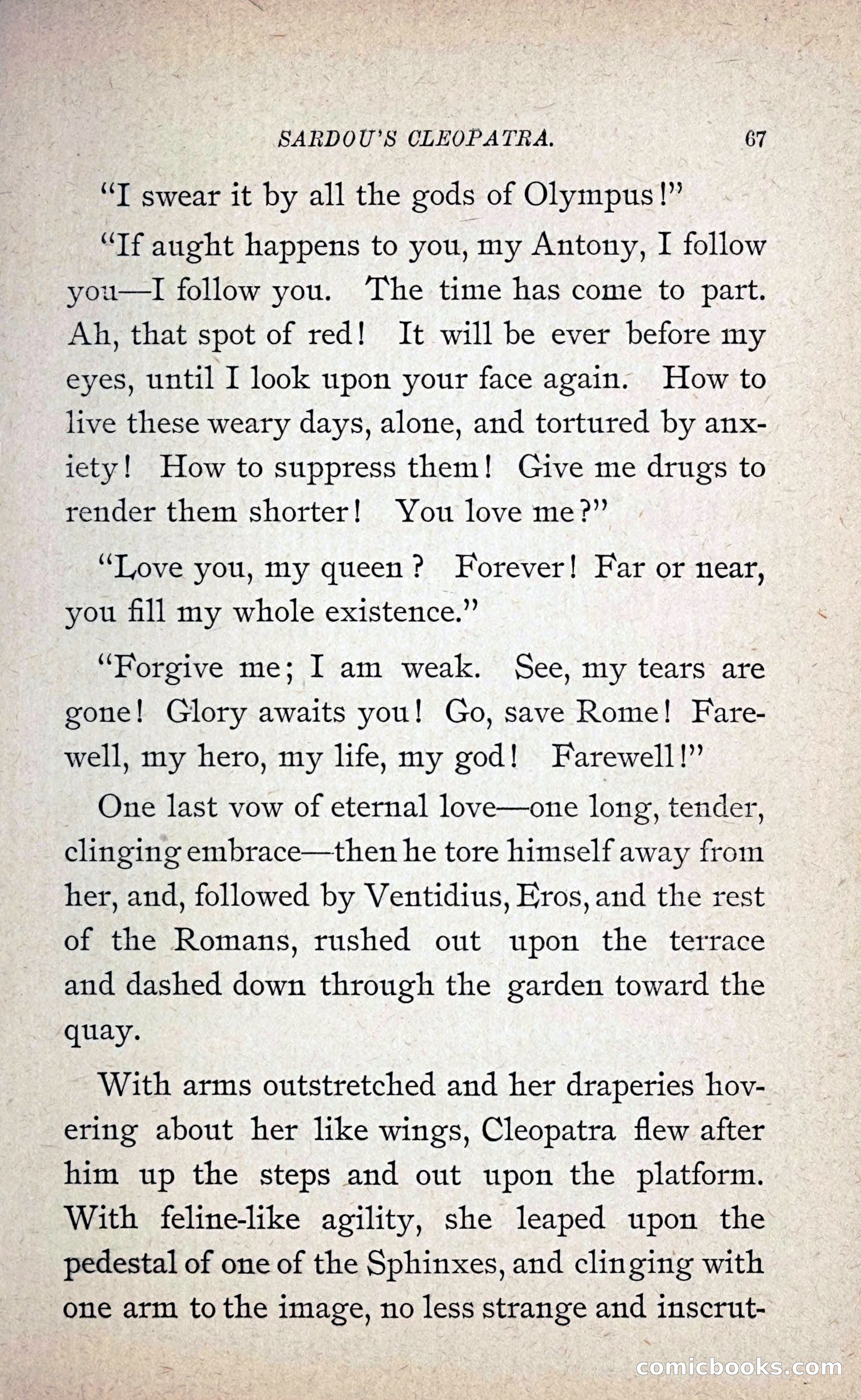 Sardou's Cleopatra — page 82 of 297