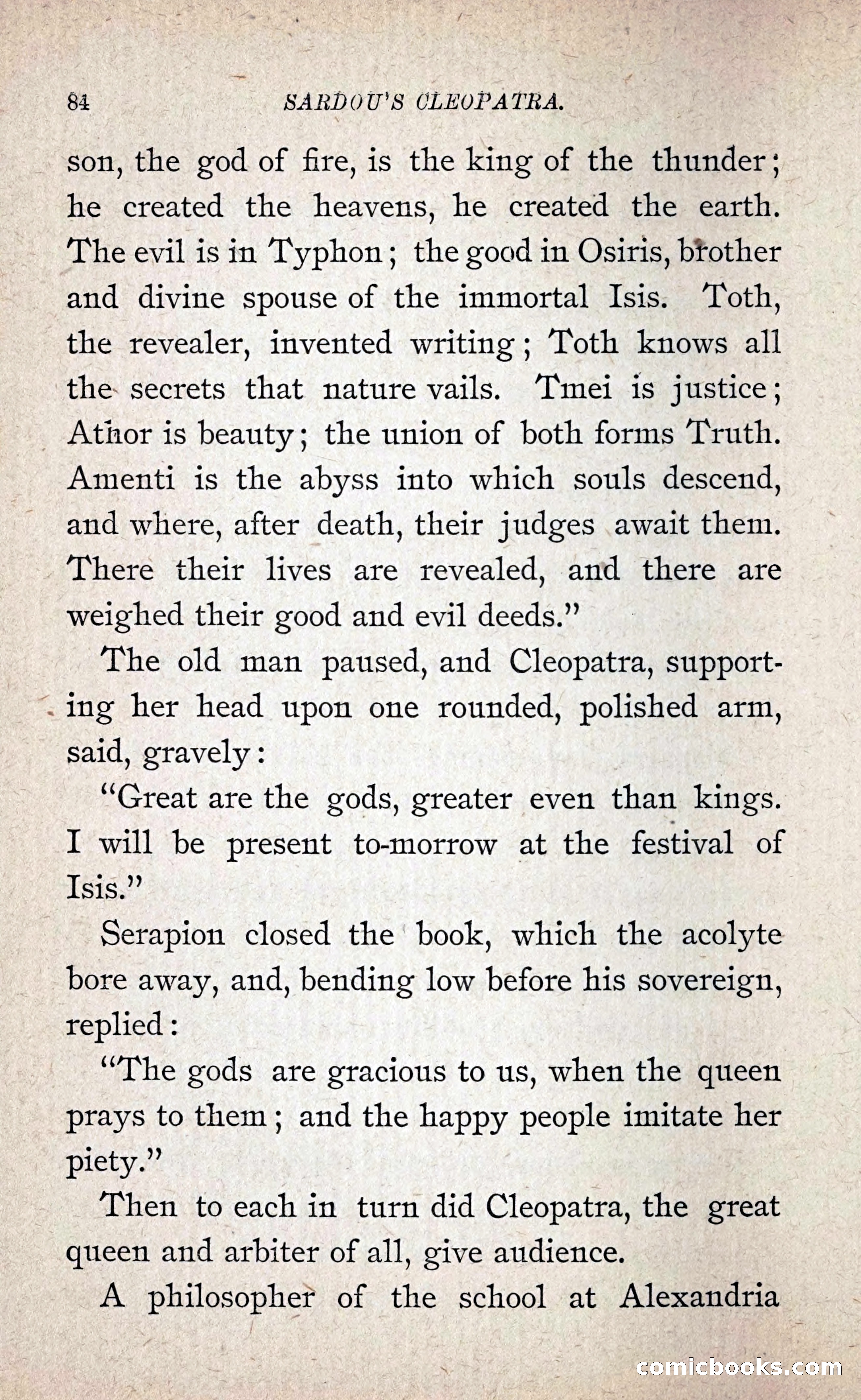 Sardou's Cleopatra — page 99 of 297