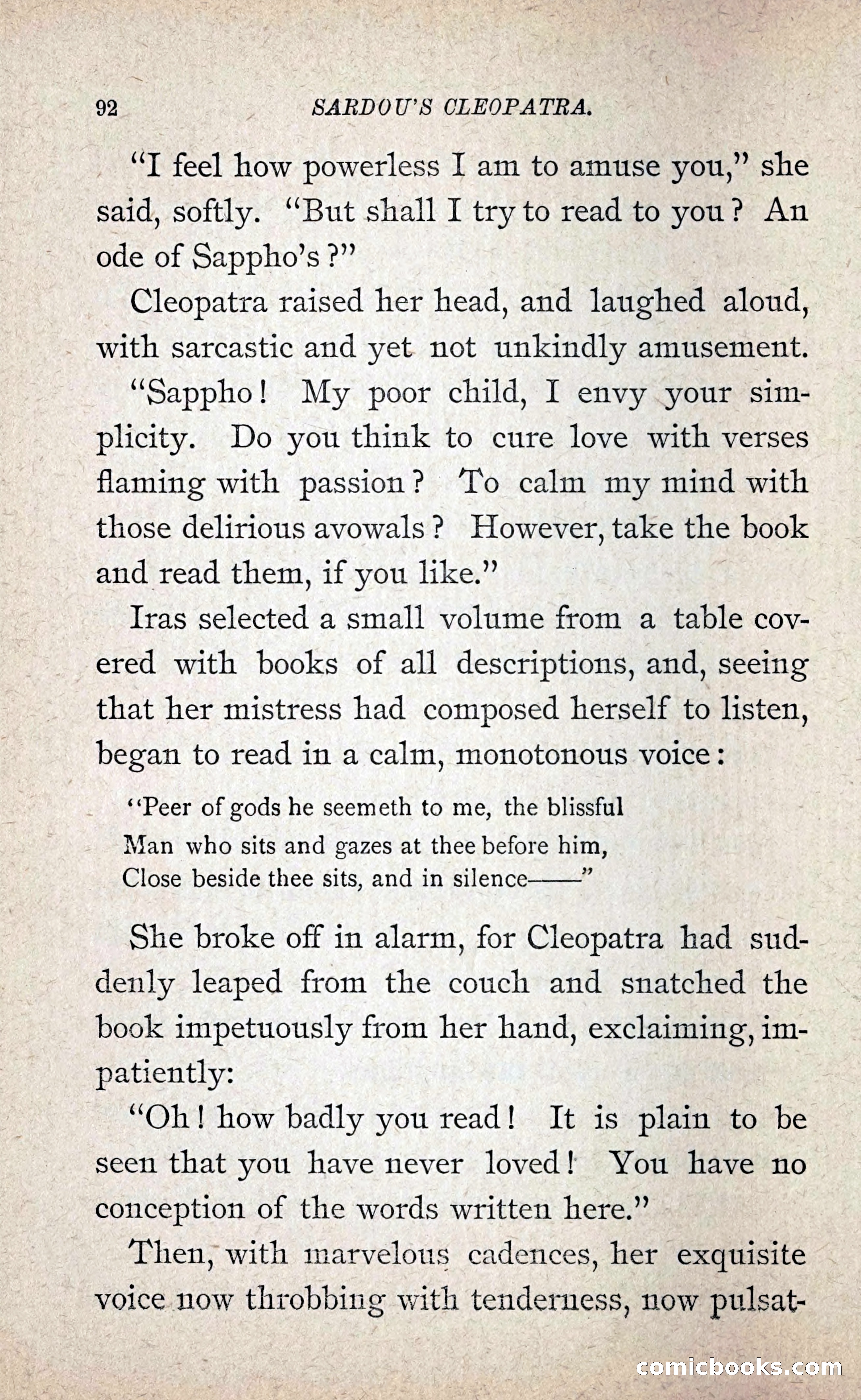 Sardou's Cleopatra — page 107 of 297