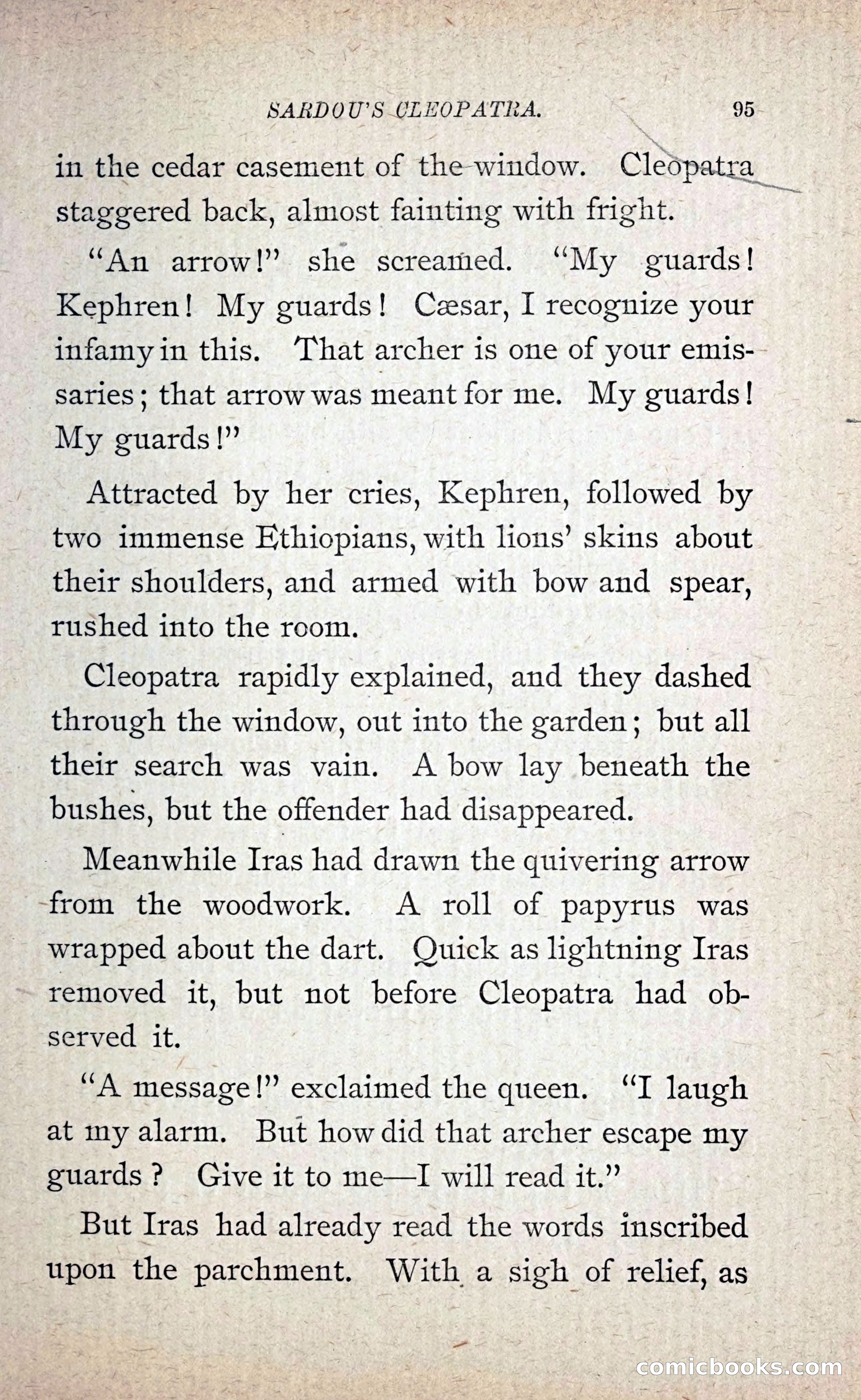 Sardou's Cleopatra — page 110 of 297