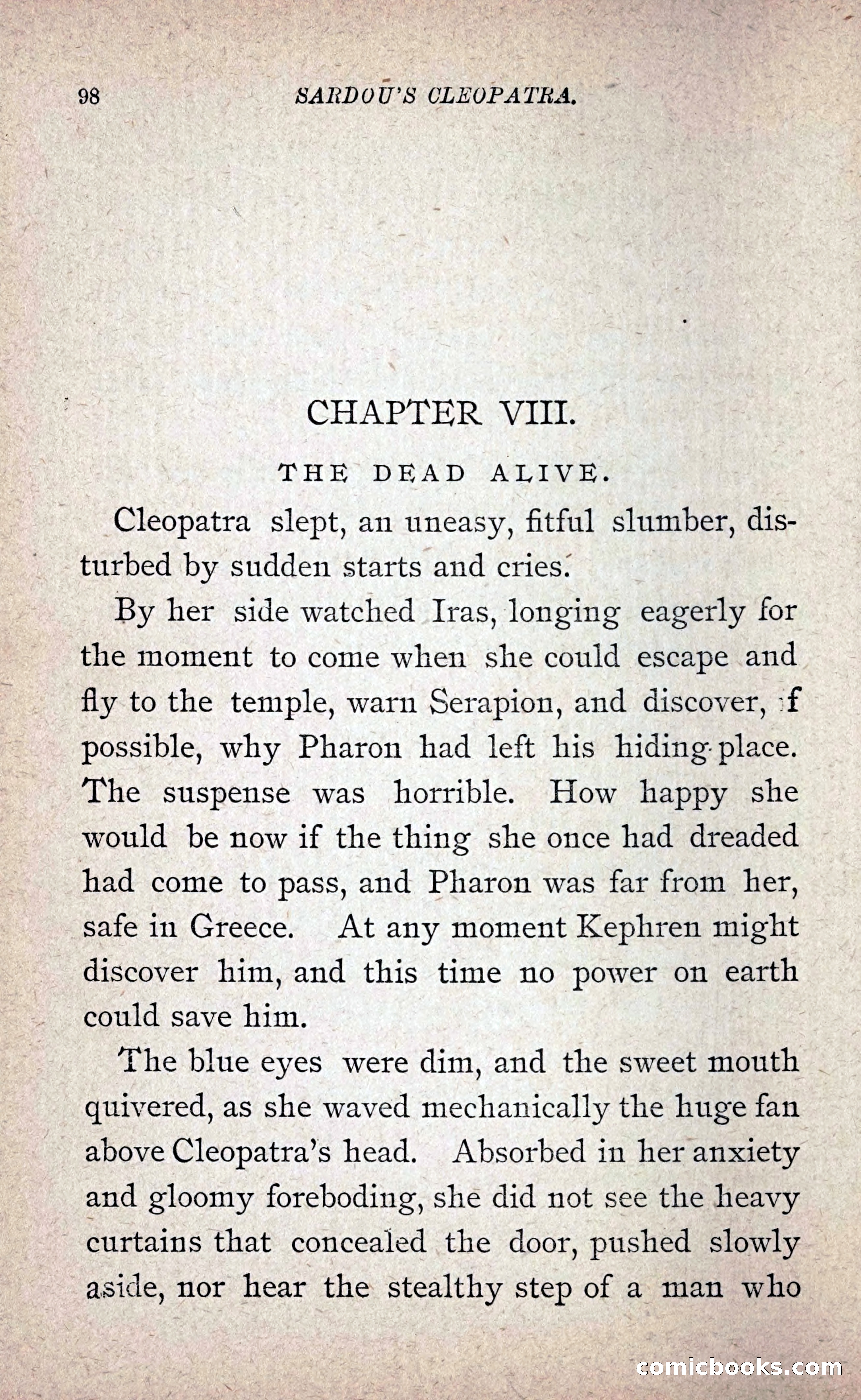 Sardou's Cleopatra — page 113 of 297