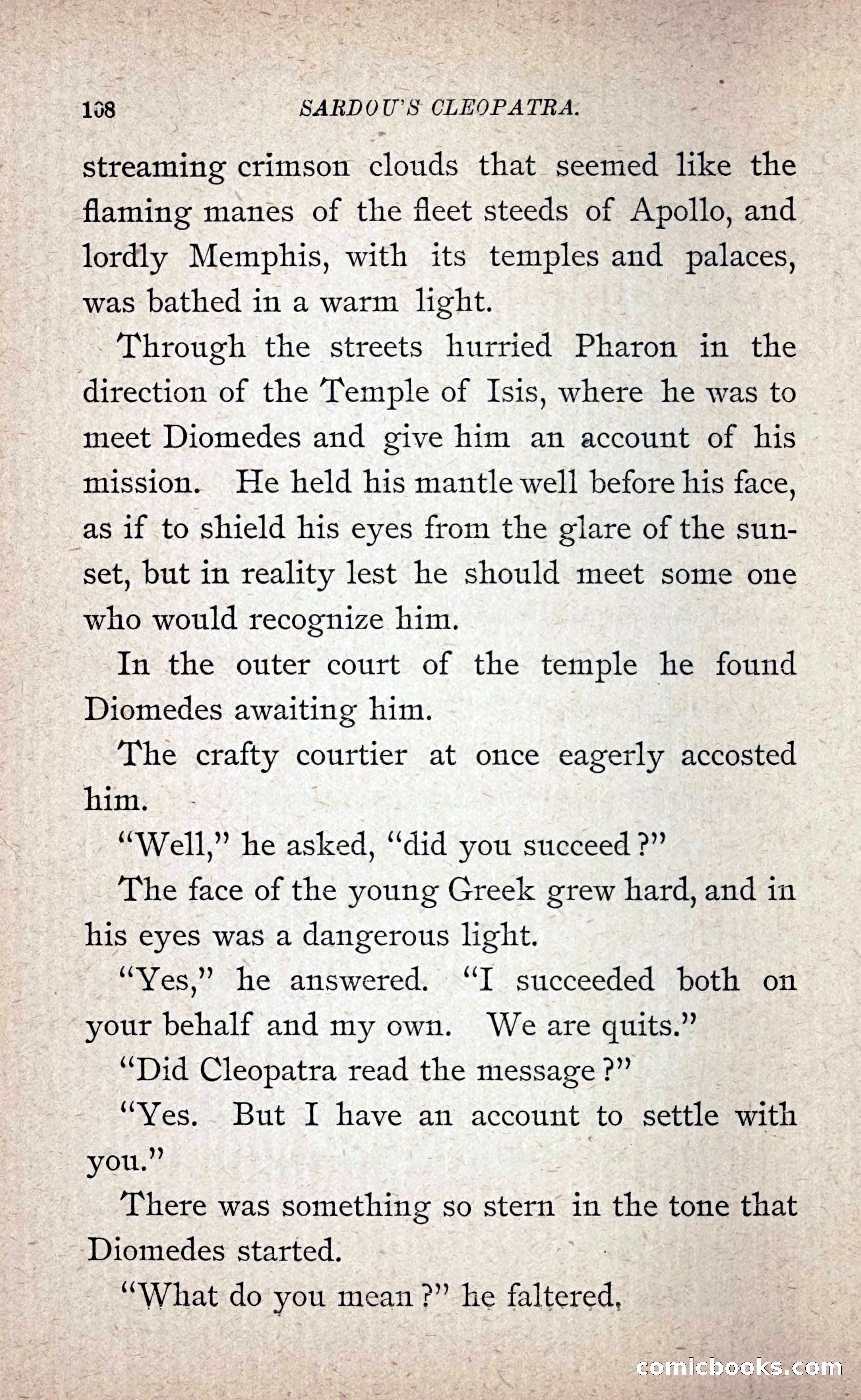 Sardou's Cleopatra — page 123 of 297
