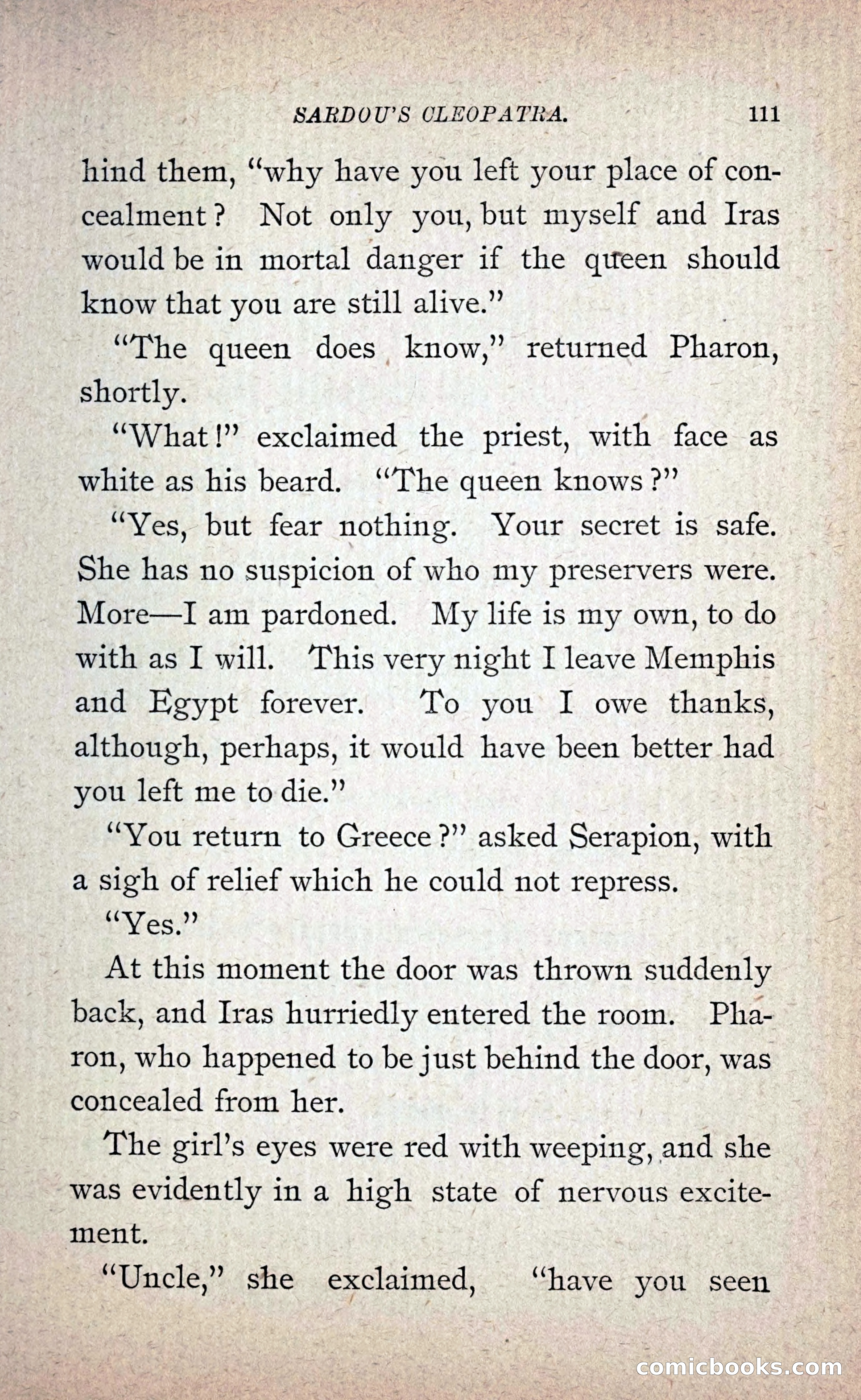 Sardou's Cleopatra — page 126 of 297