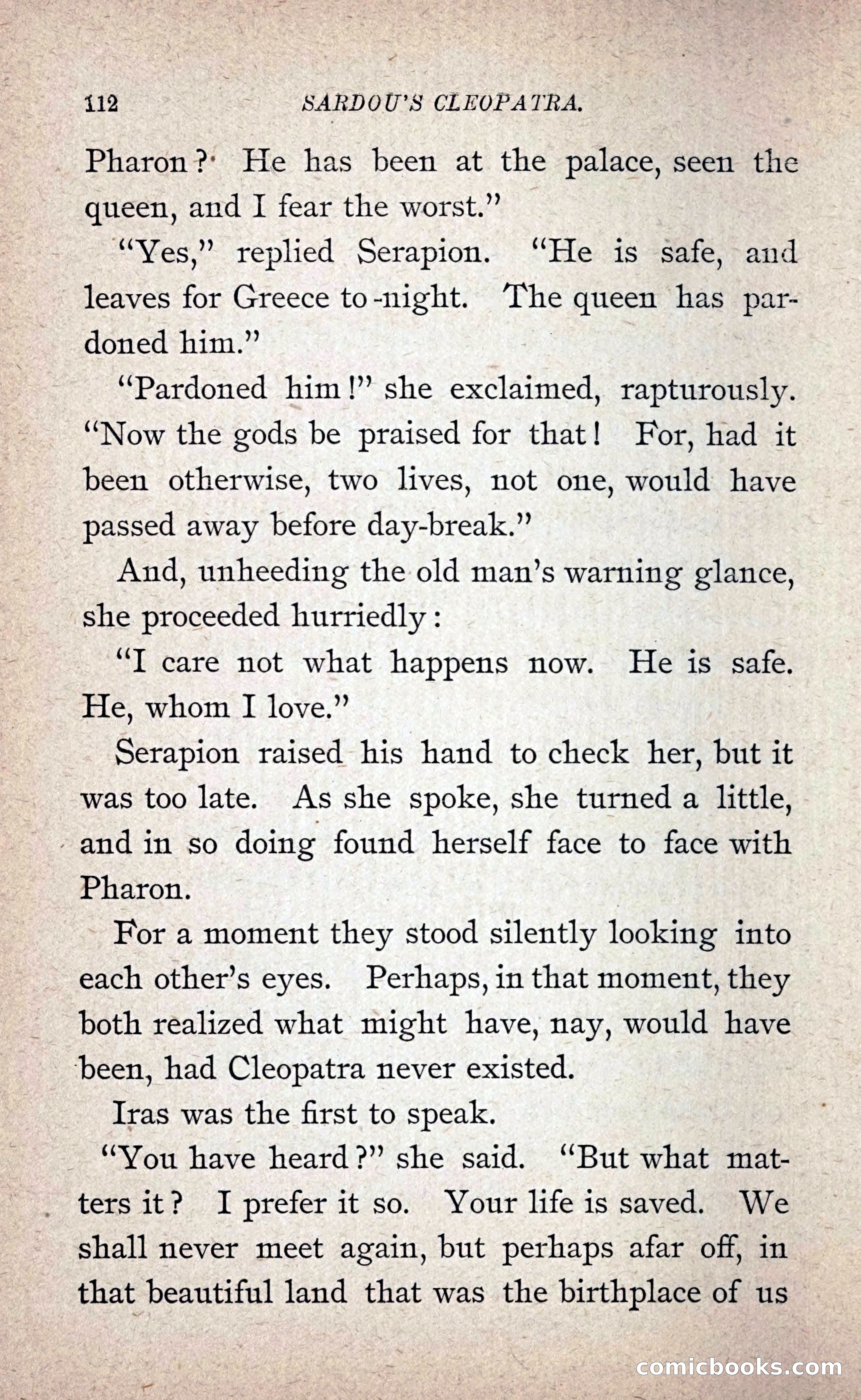 Sardou's Cleopatra — page 127 of 297