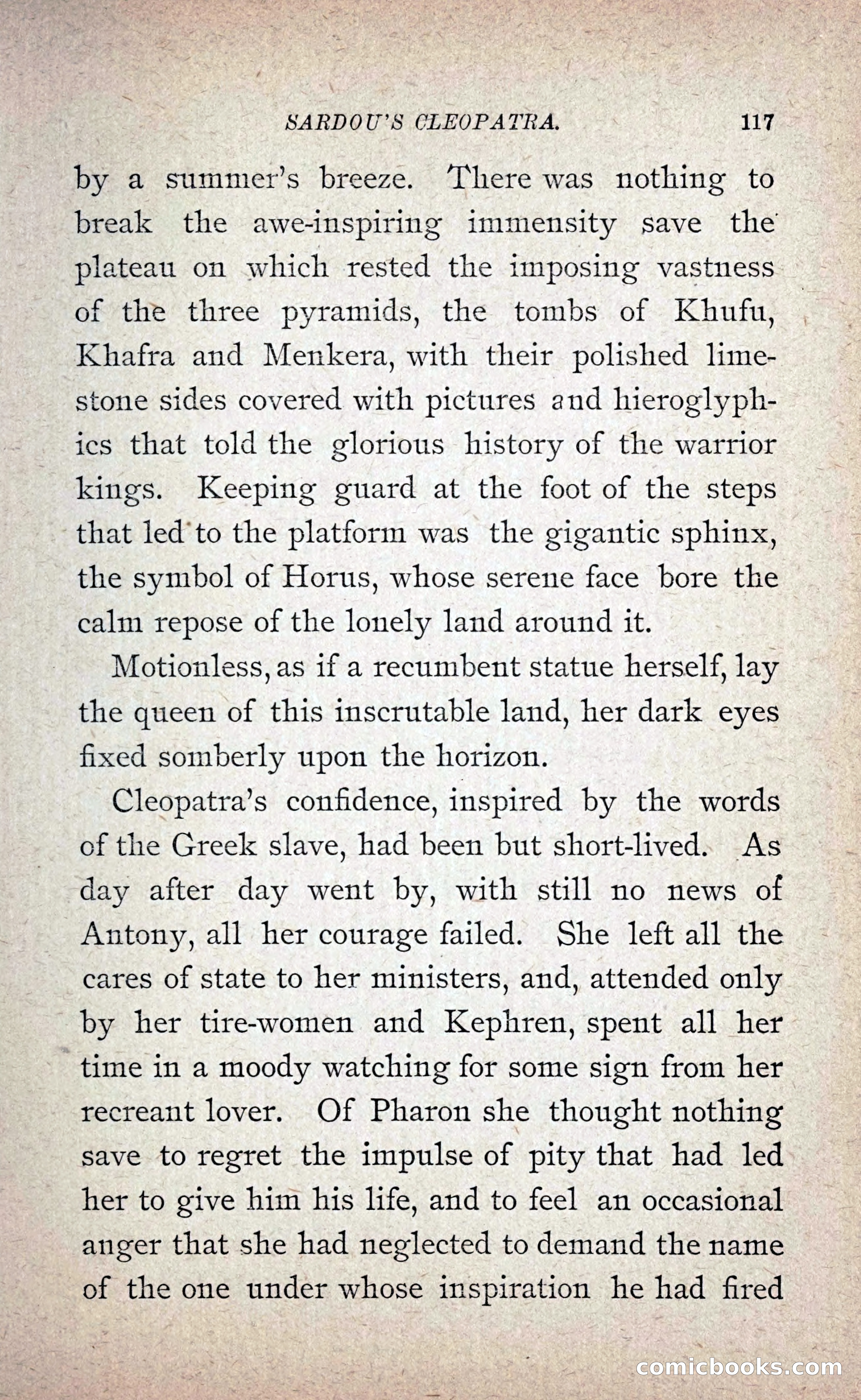 Sardou's Cleopatra — page 132 of 297