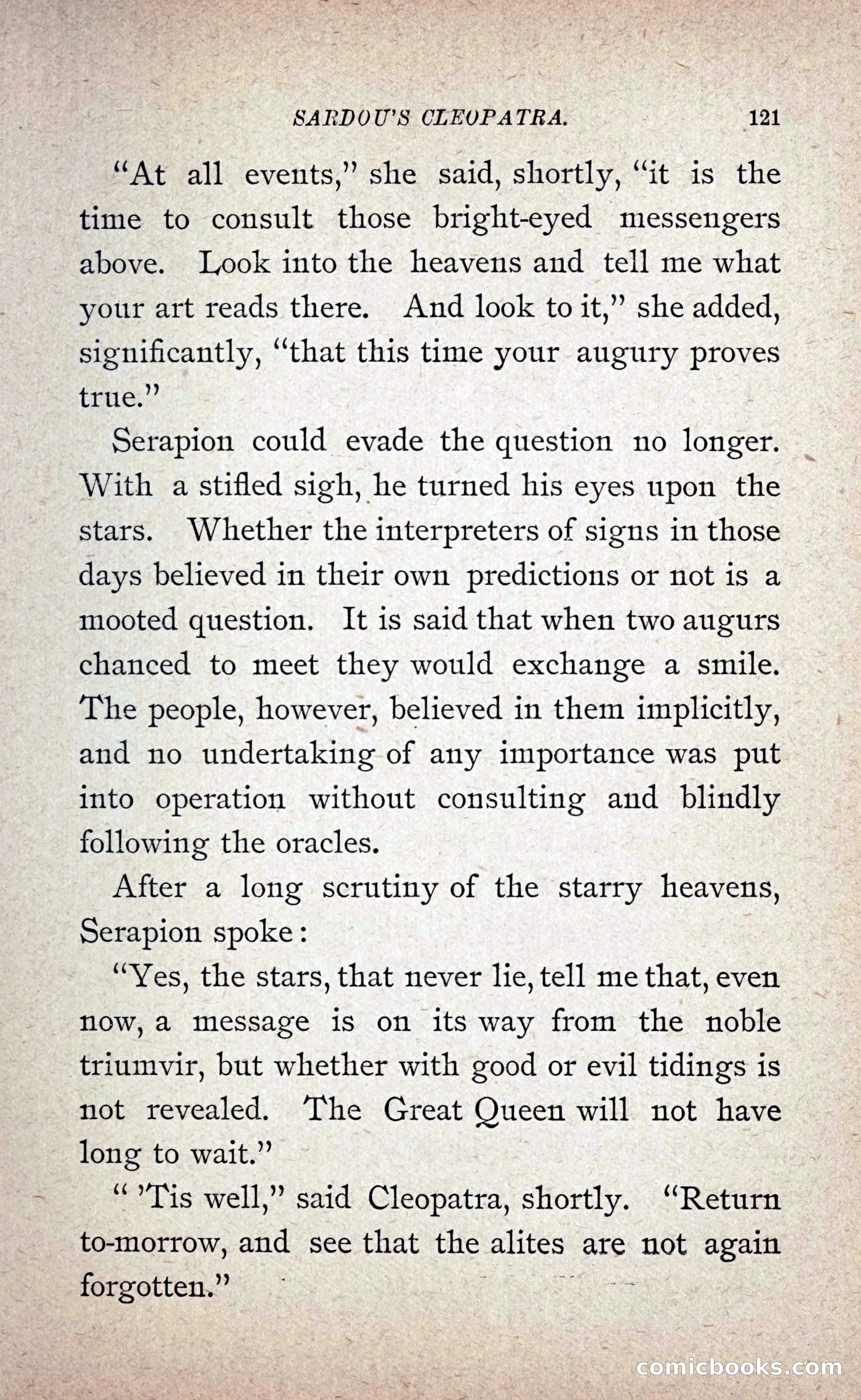Sardou's Cleopatra — page 136 of 297