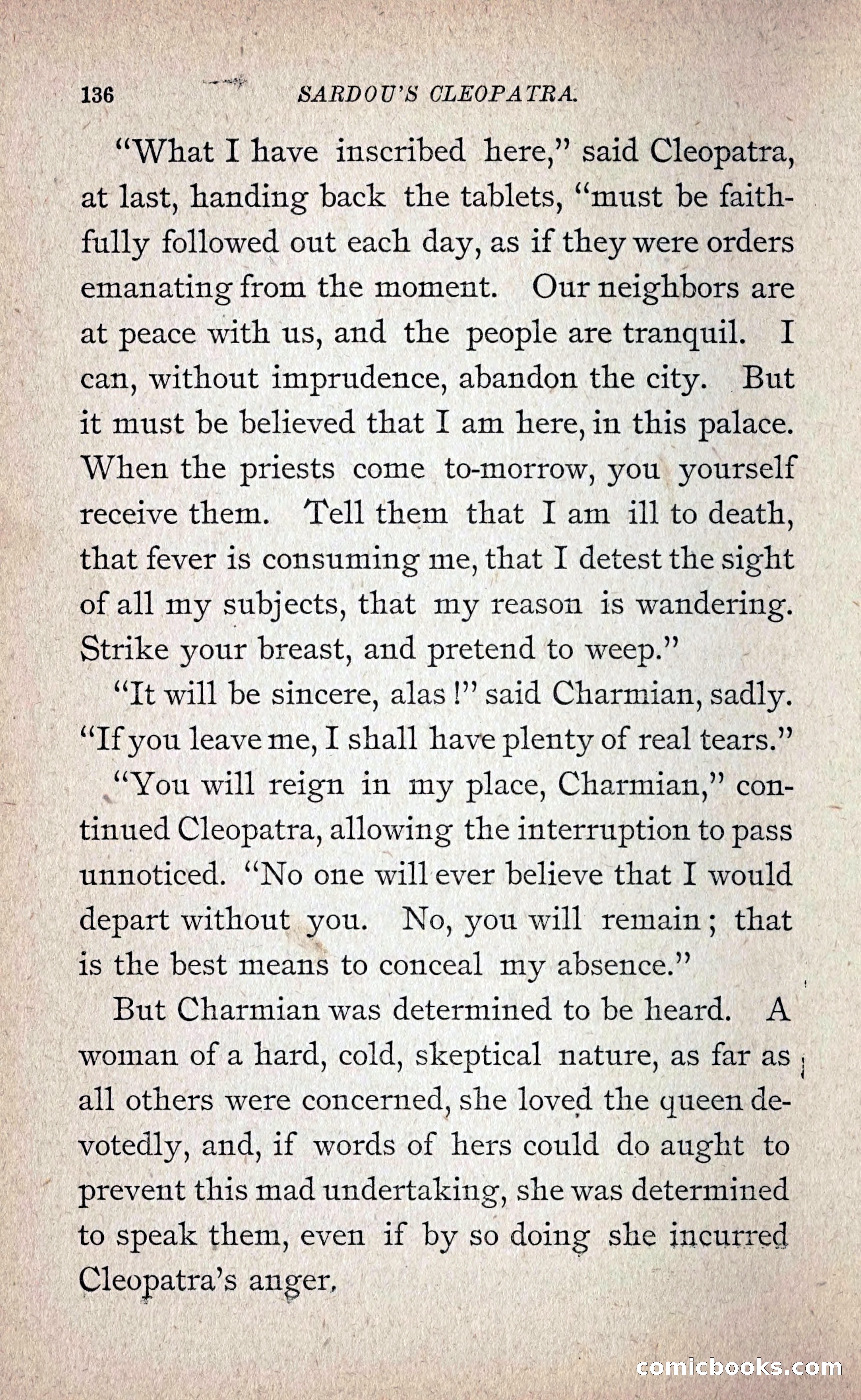 Sardou's Cleopatra — page 151 of 297