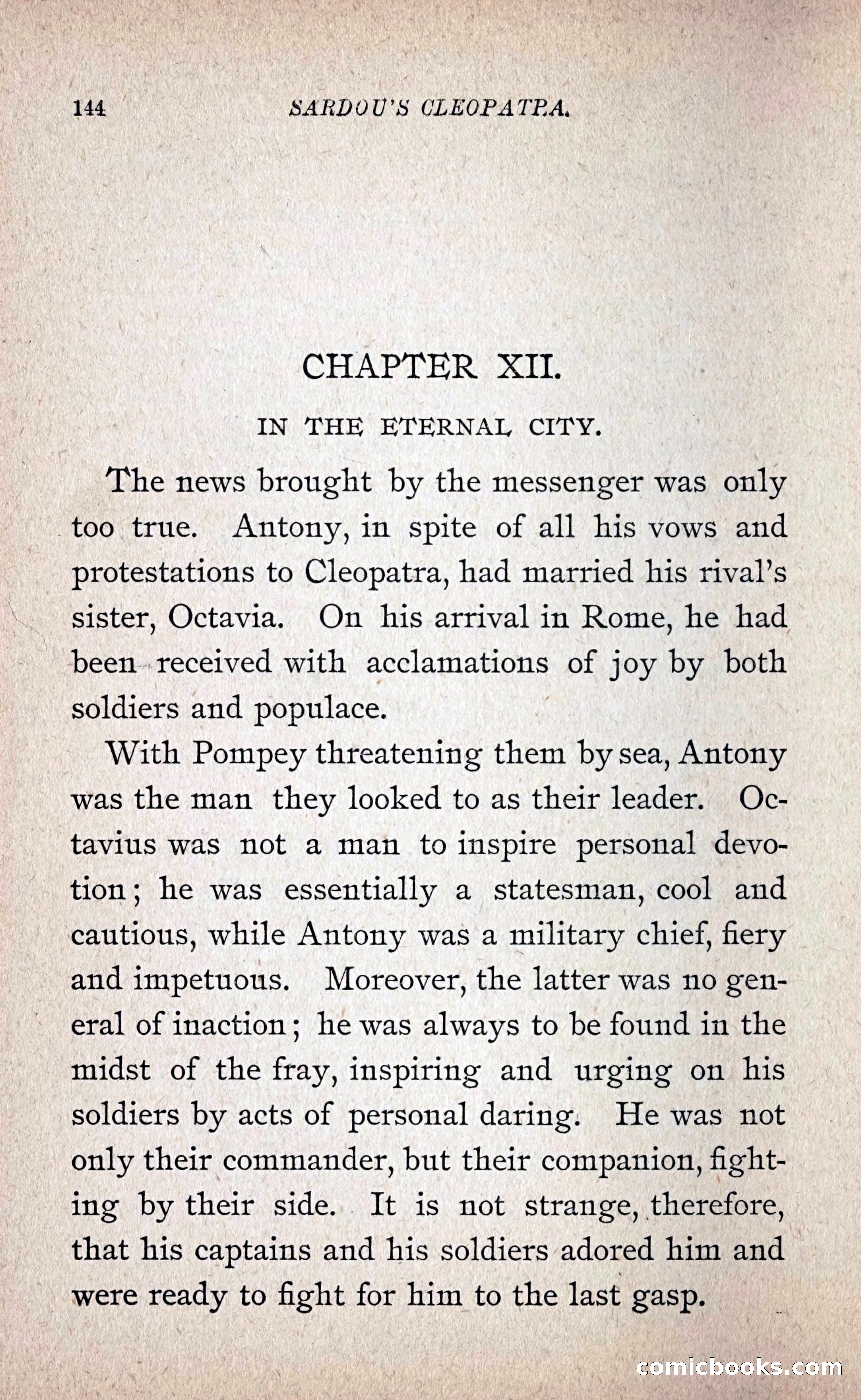 Sardou's Cleopatra — page 159 of 297