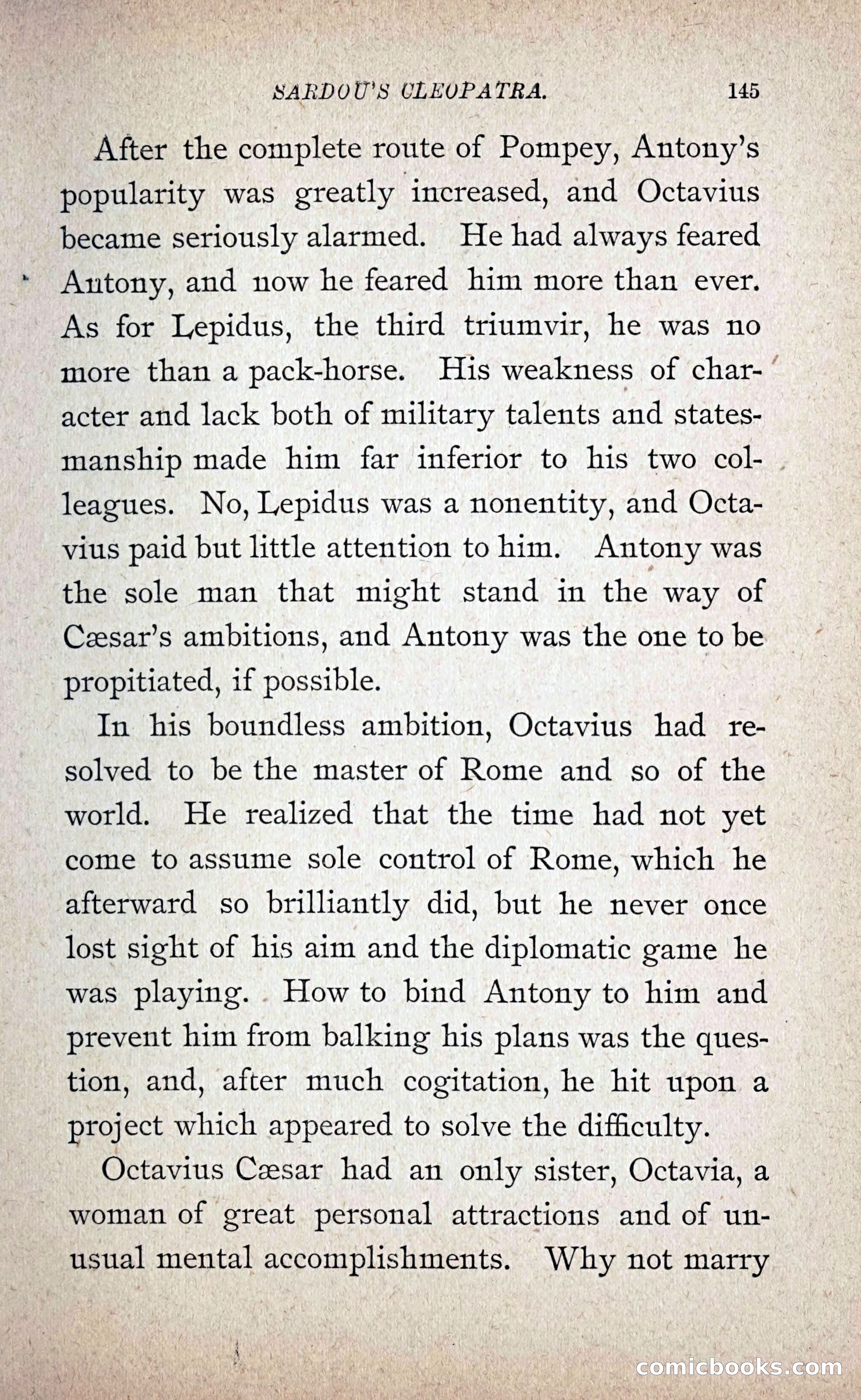 Sardou's Cleopatra — page 160 of 297
