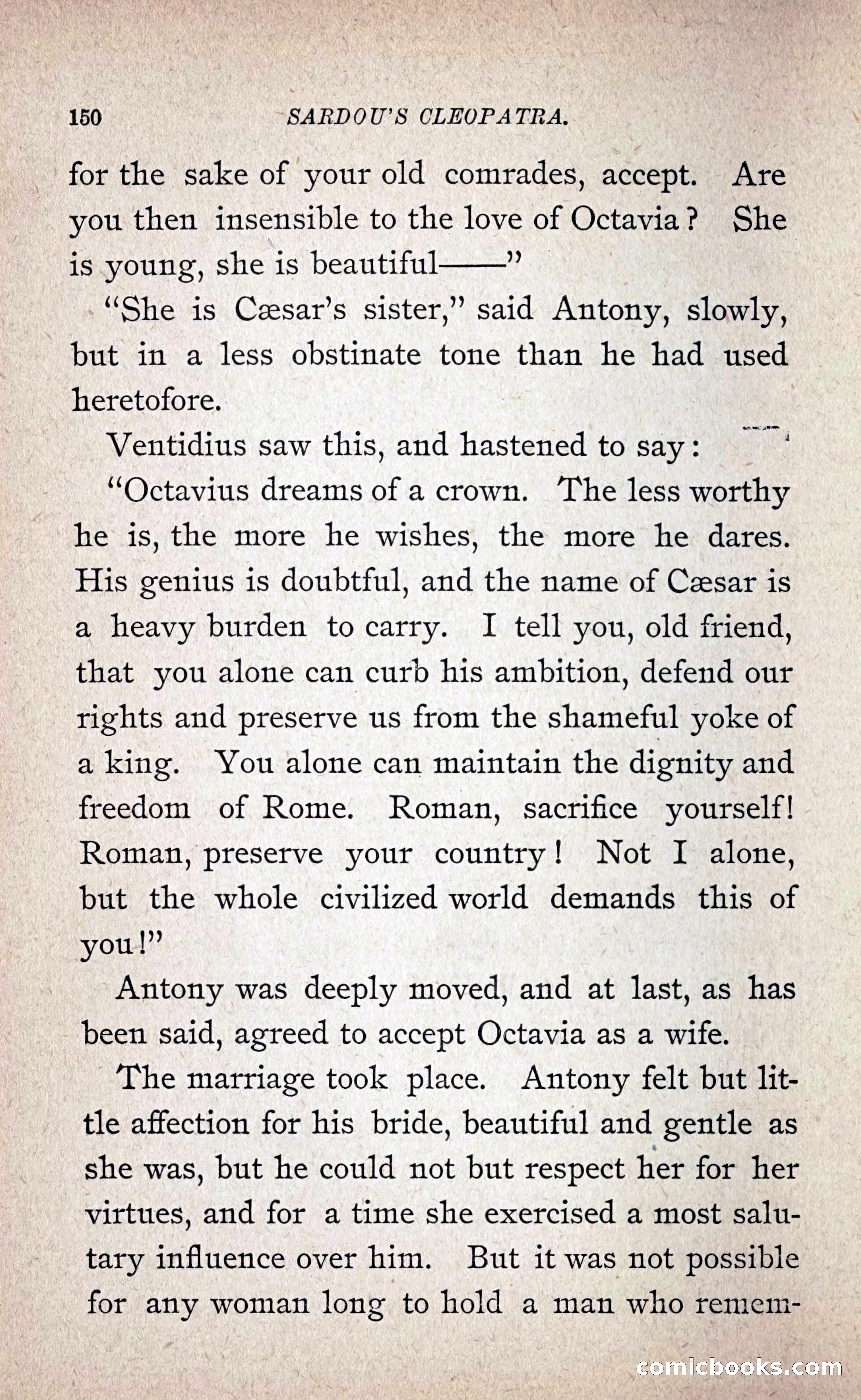 Sardou's Cleopatra — page 165 of 297