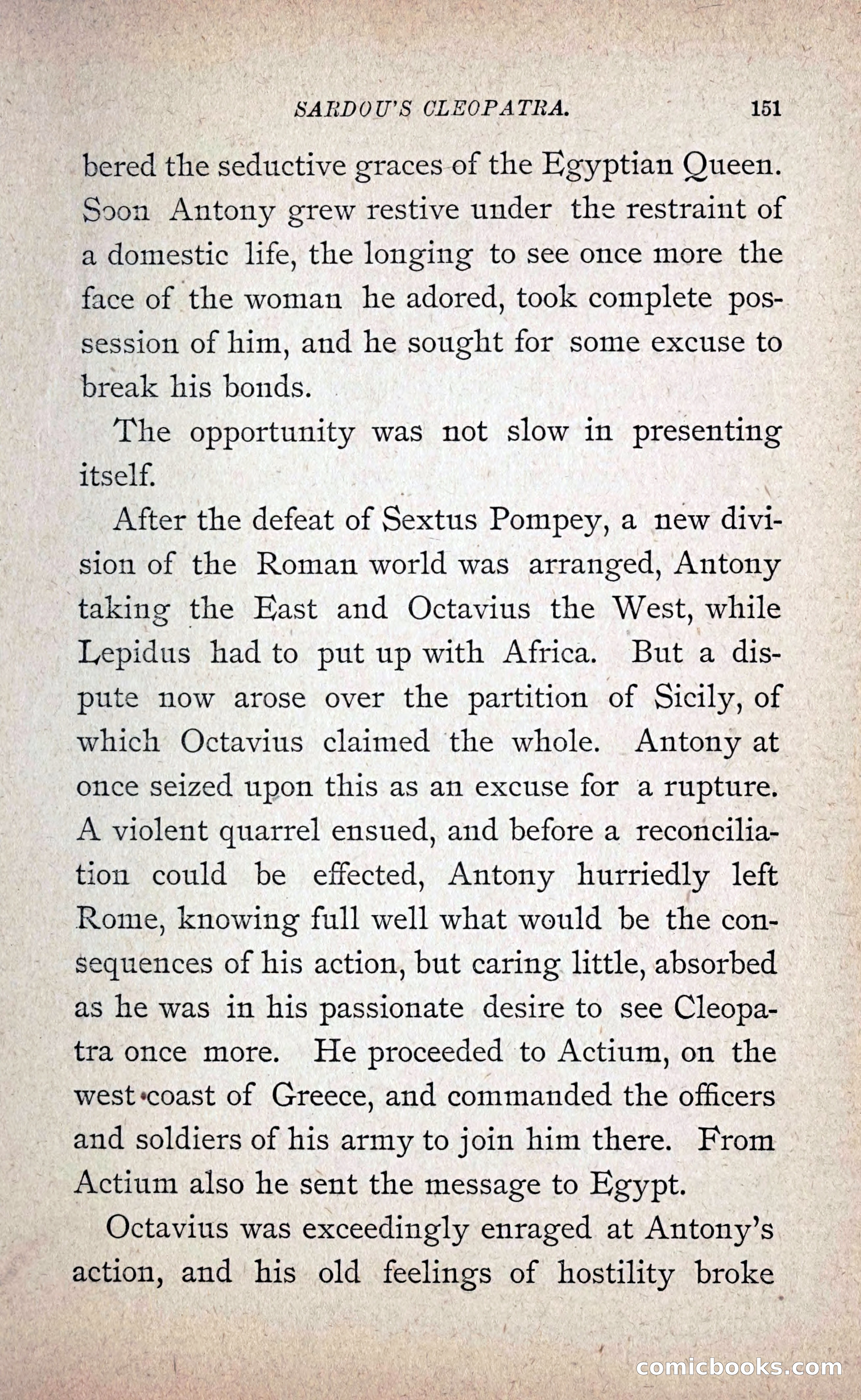 Sardou's Cleopatra — page 166 of 297