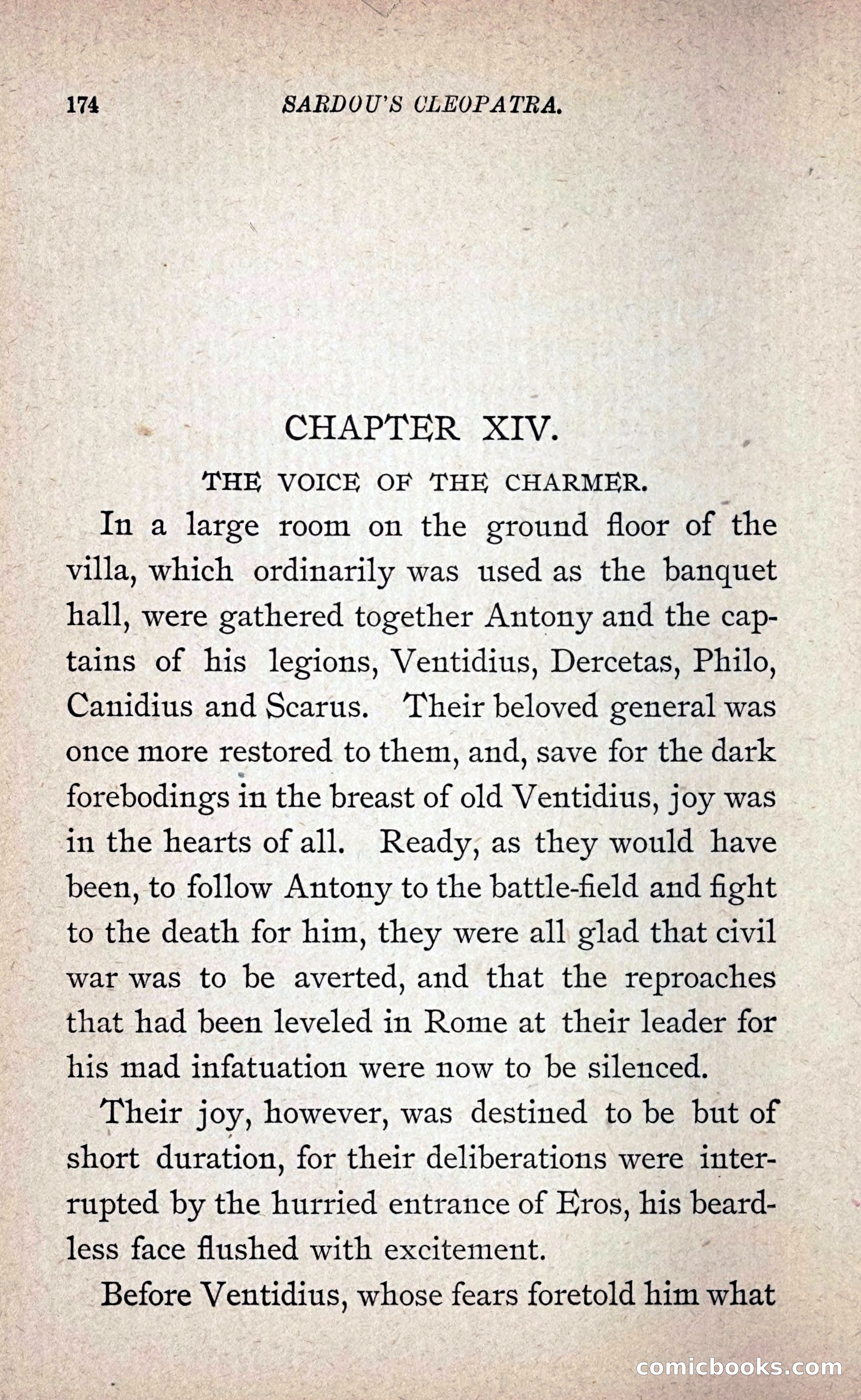 Sardou's Cleopatra — page 189 of 297