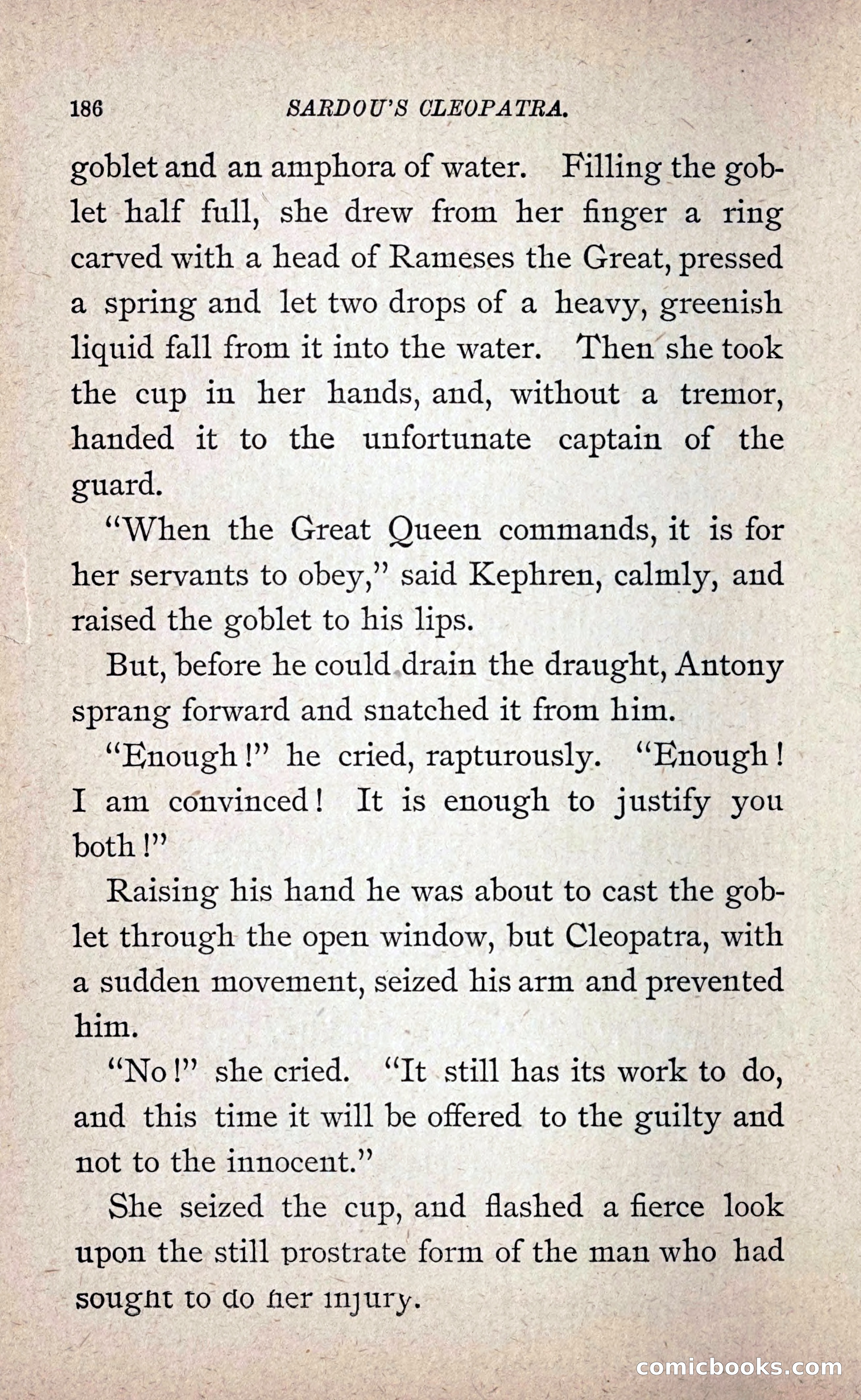 Sardou's Cleopatra — page 201 of 297