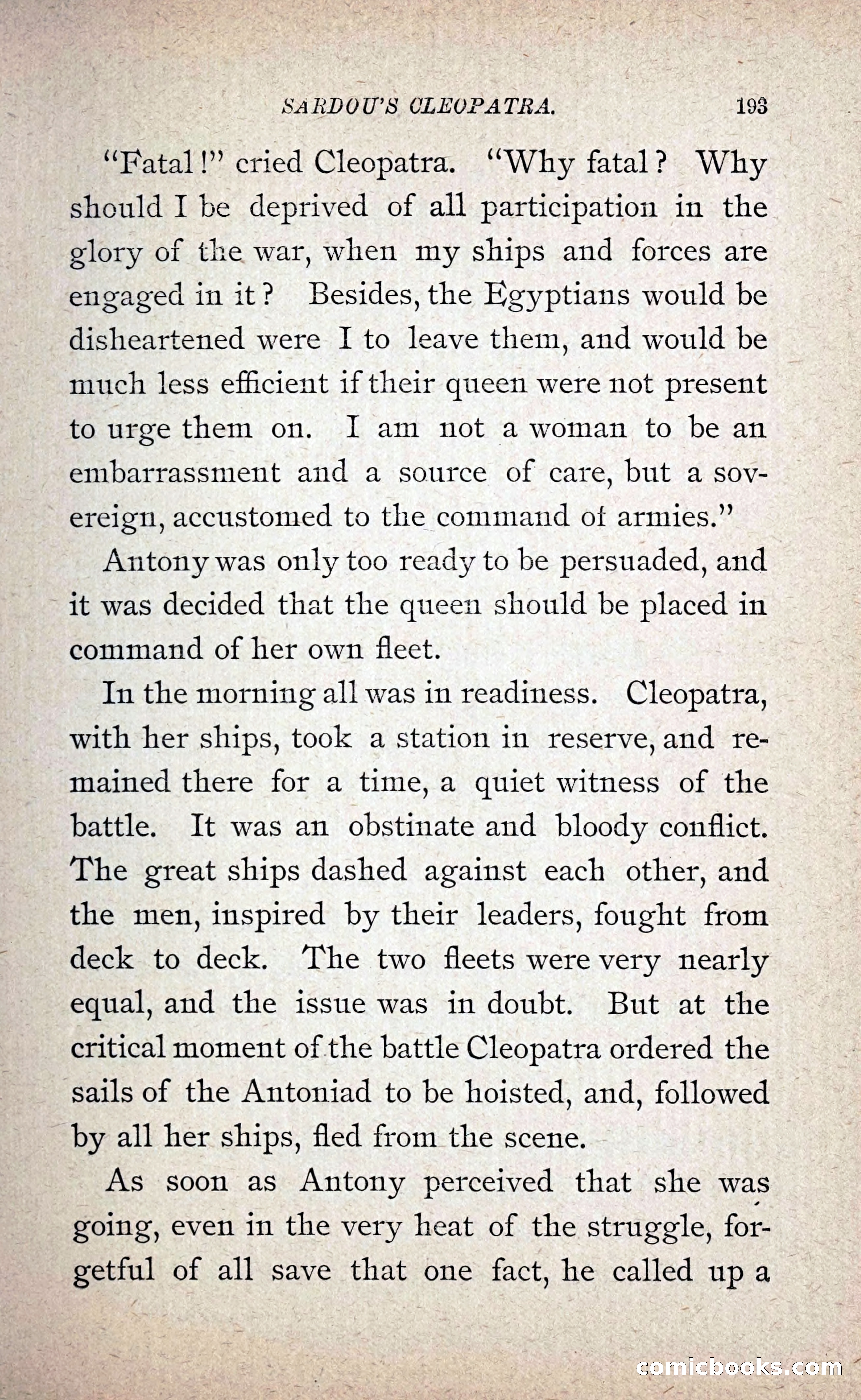 Sardou's Cleopatra — page 208 of 297