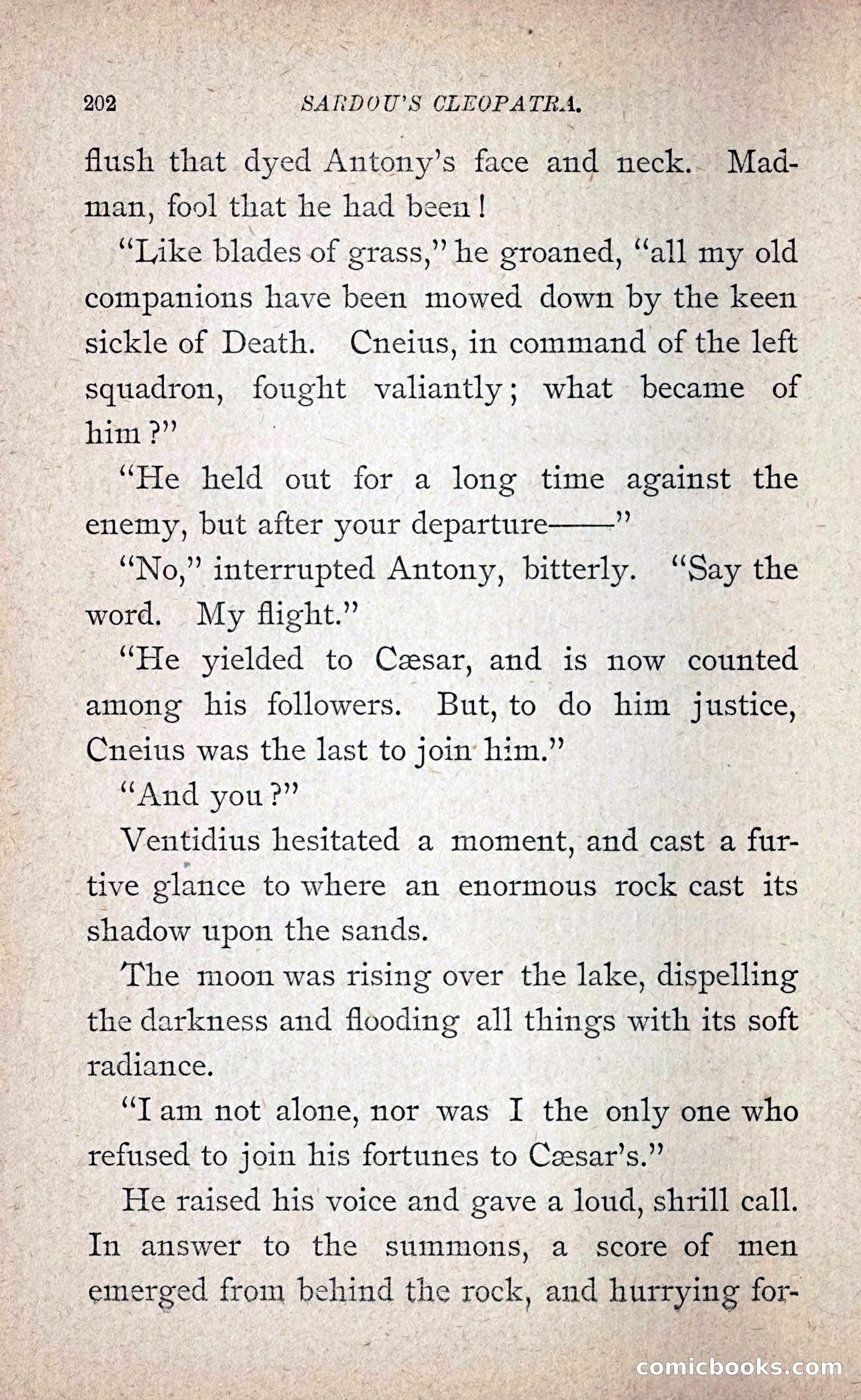 Sardou's Cleopatra — page 217 of 297