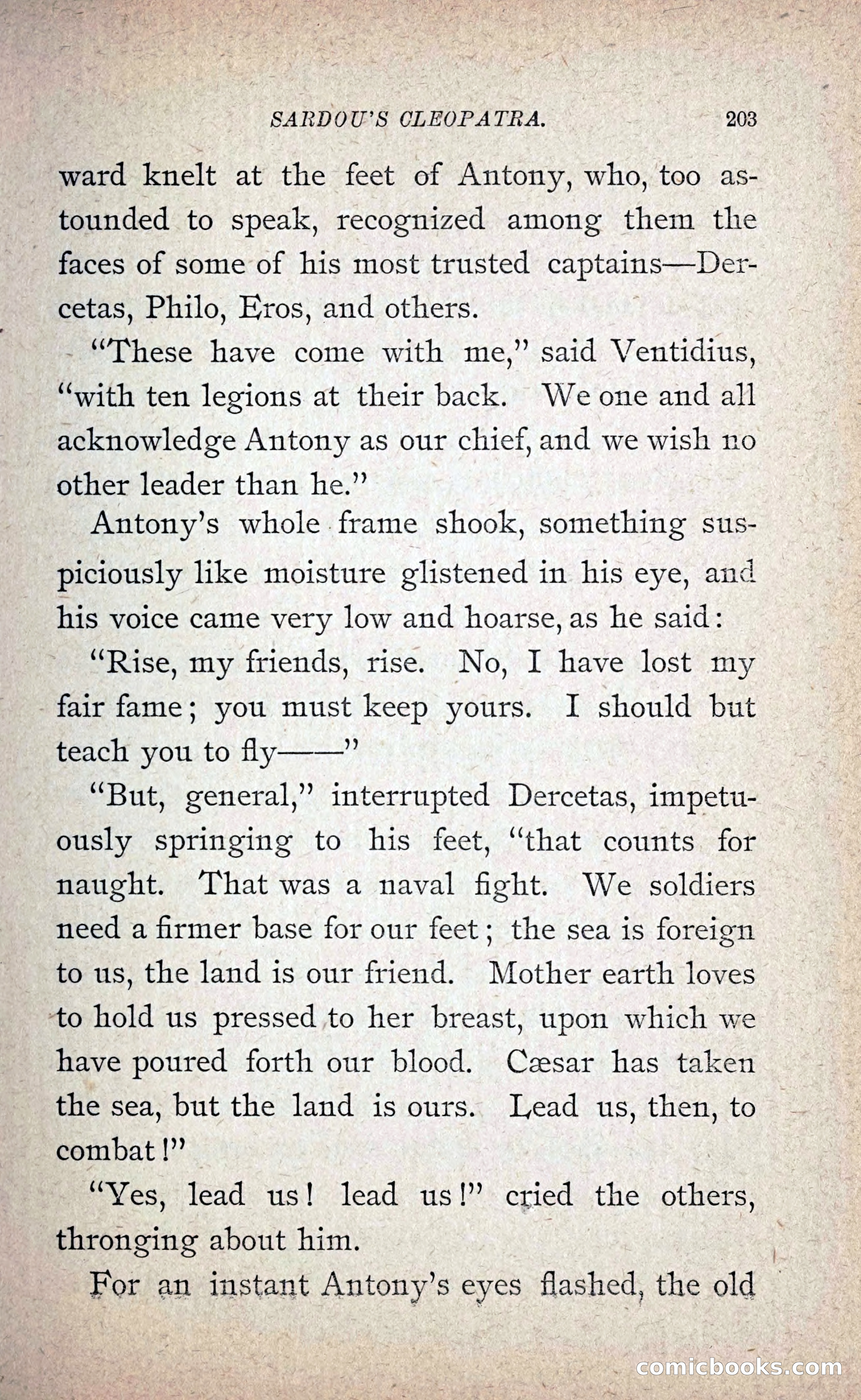 Sardou's Cleopatra — page 218 of 297