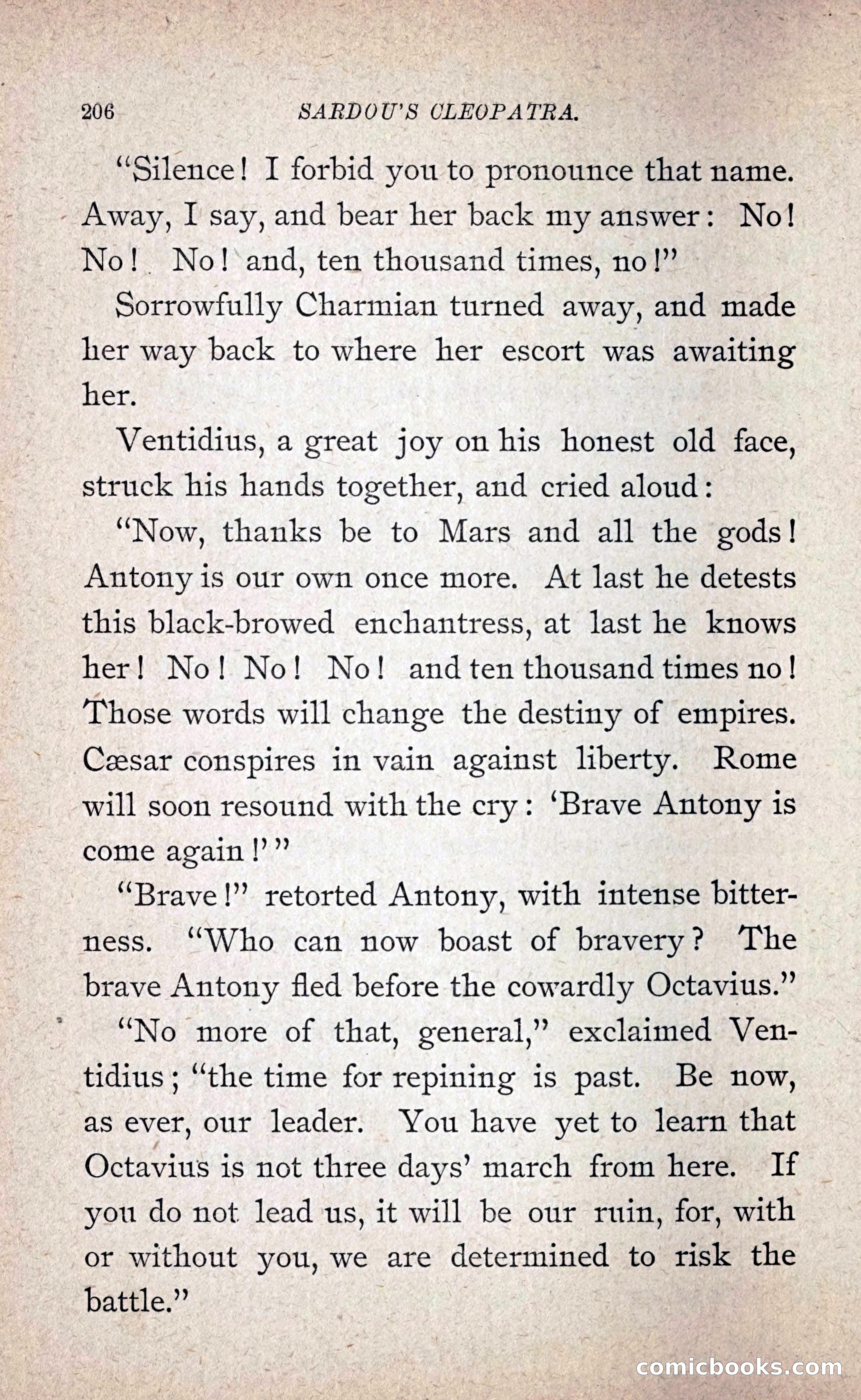 Sardou's Cleopatra — page 221 of 297