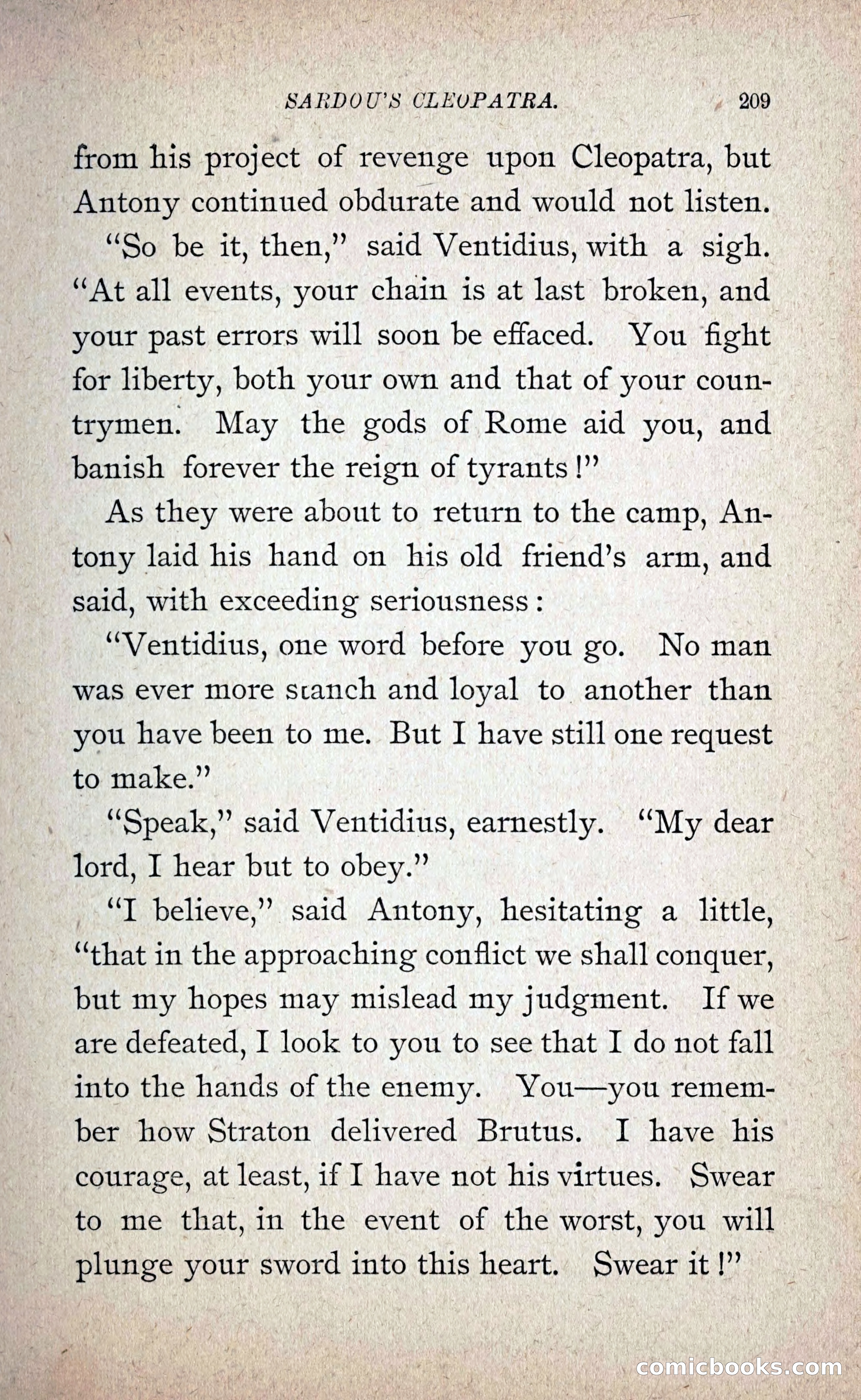 Sardou's Cleopatra — page 224 of 297