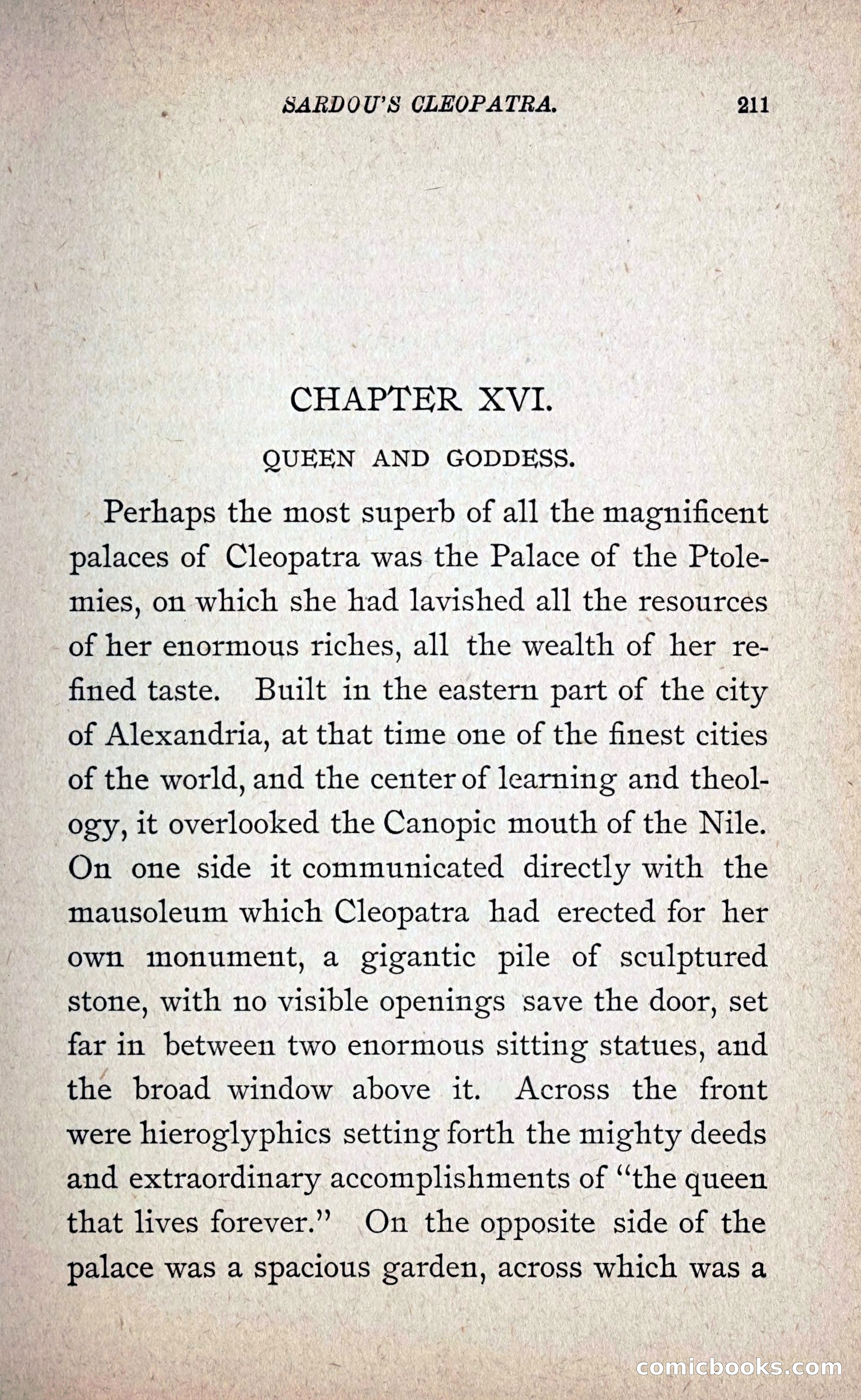 Sardou's Cleopatra — page 226 of 297