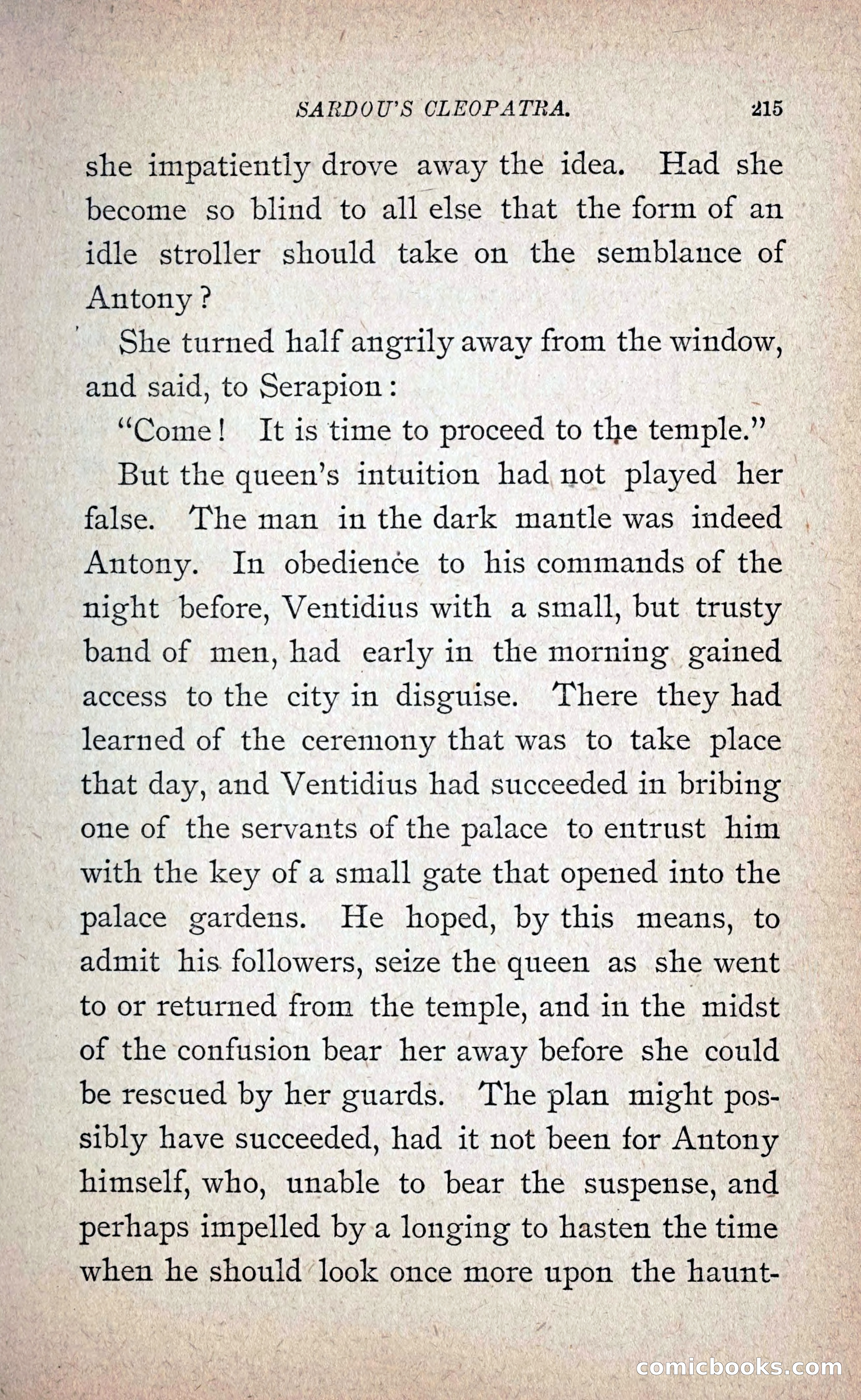 Sardou's Cleopatra — page 230 of 297