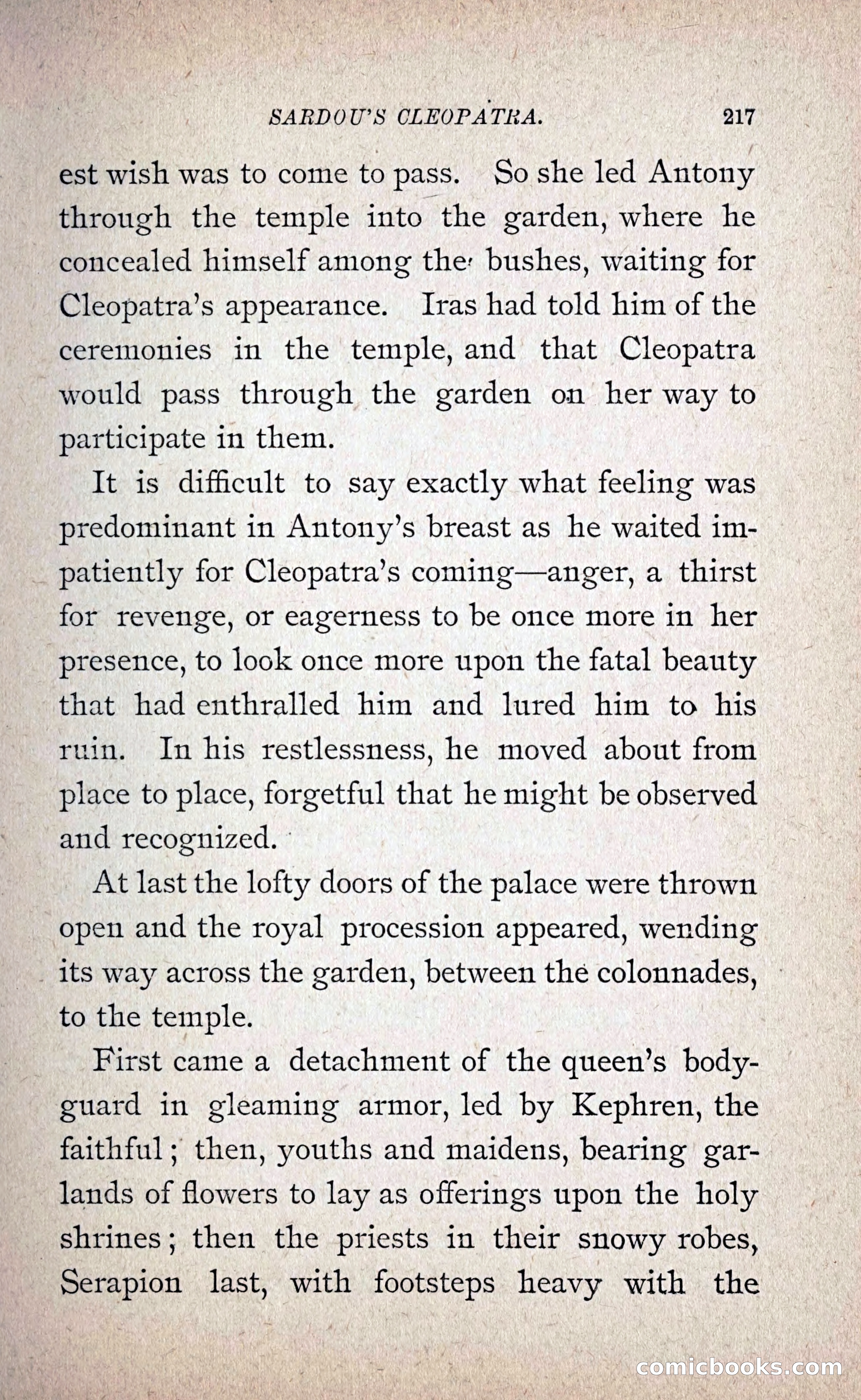 Sardou's Cleopatra — page 232 of 297