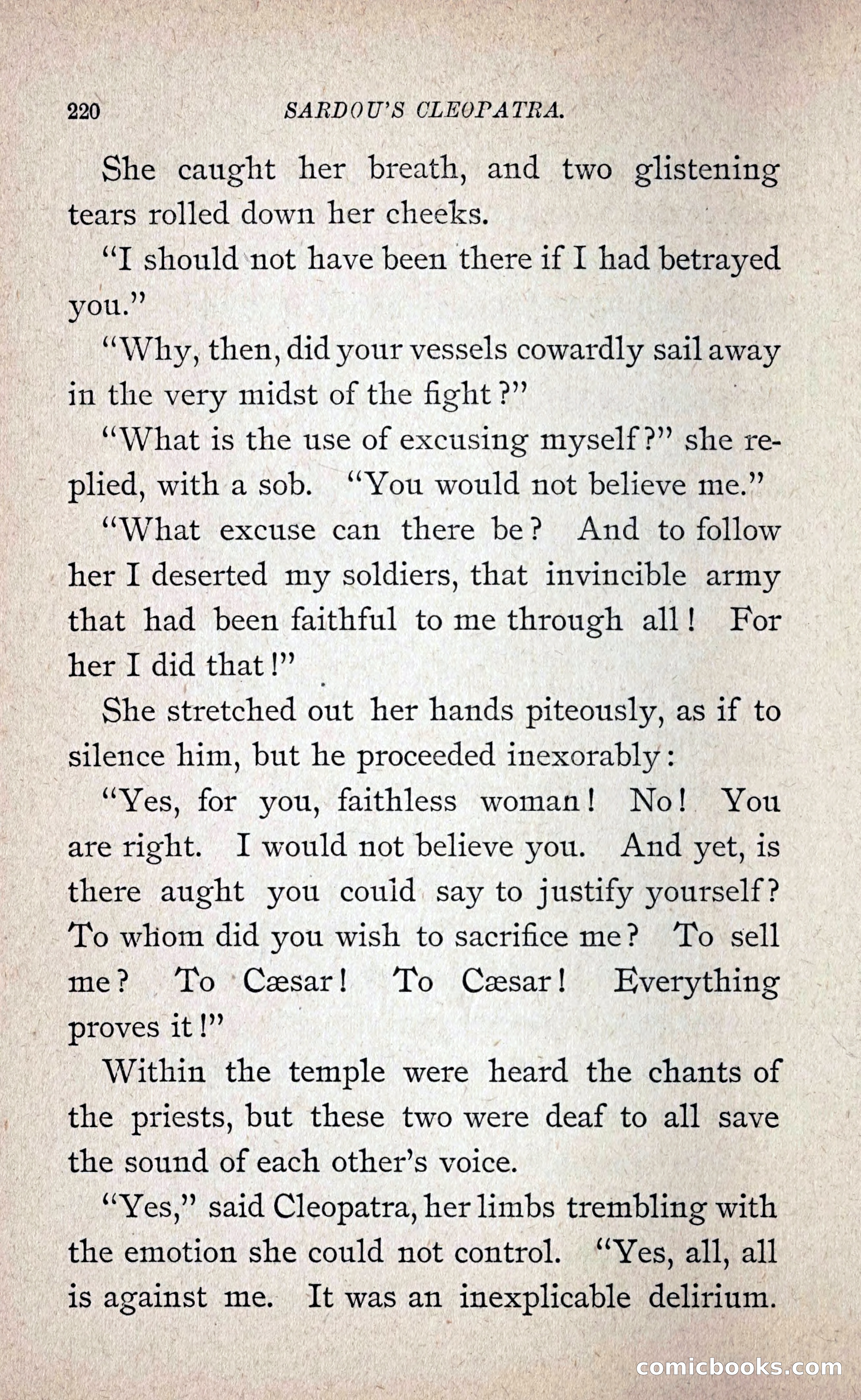 Sardou's Cleopatra — page 235 of 297